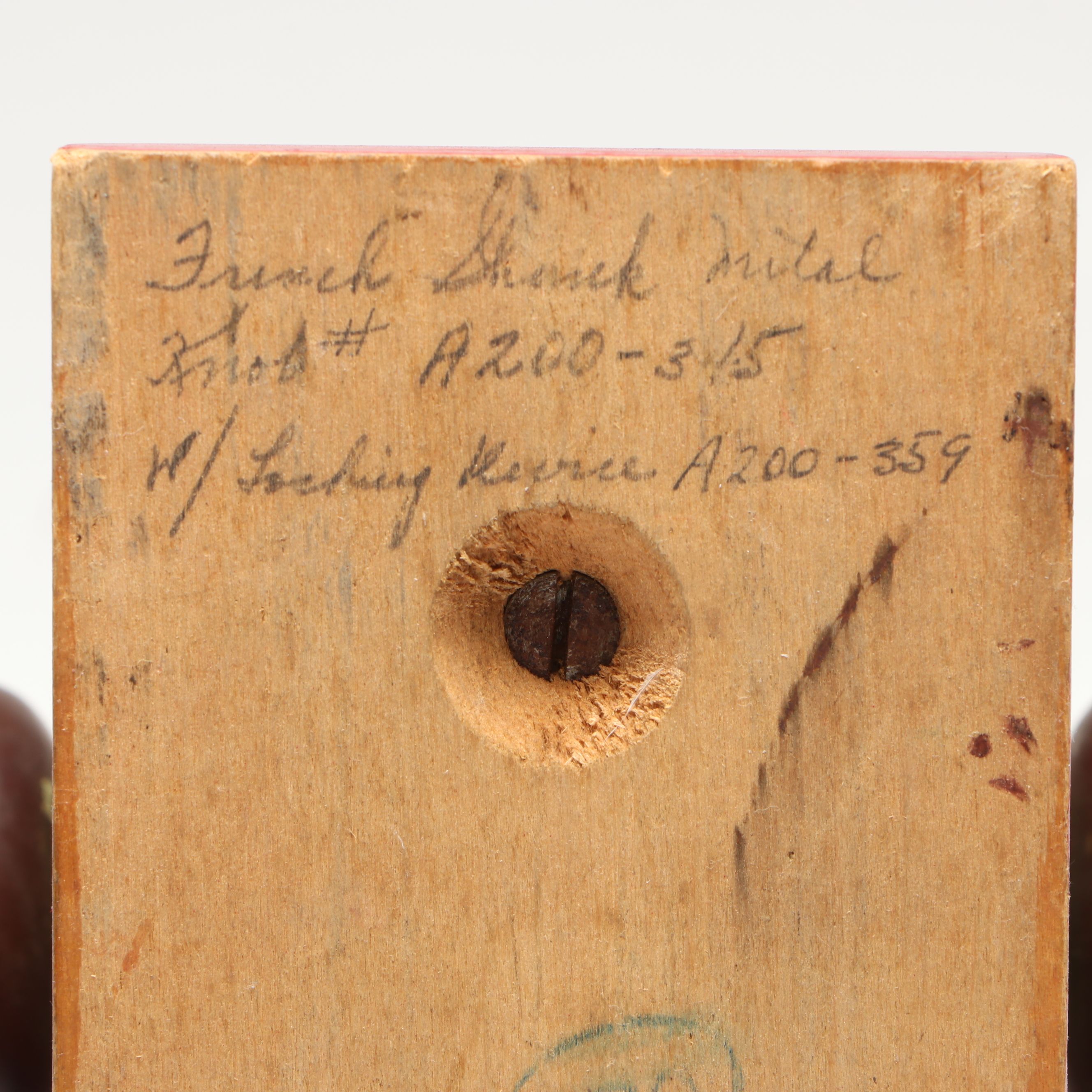 Corbin Doorknob Display with Other Salvaged Hardware, Late 19th/Early 20th C.