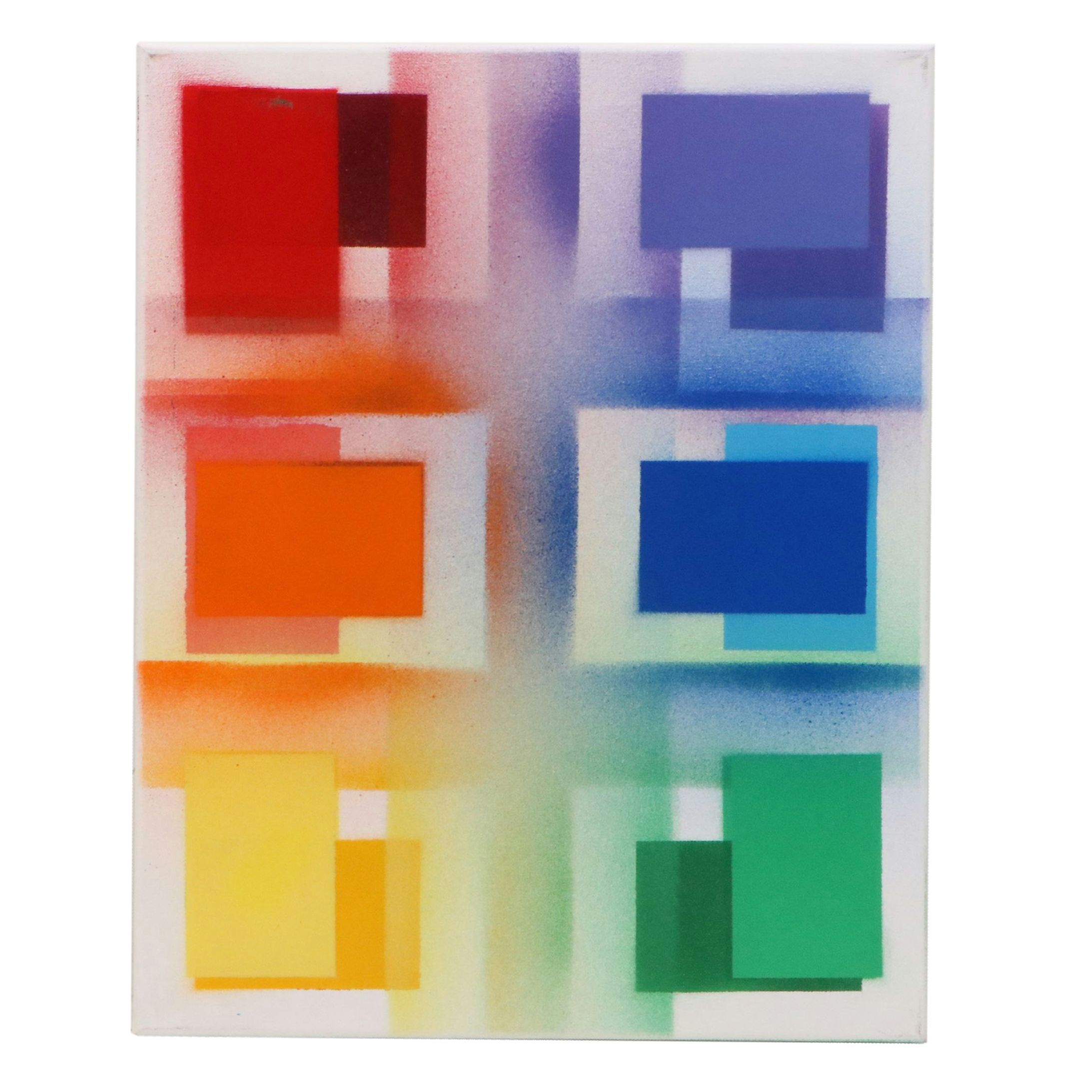 Jason Michael Durham Abstract Mixed Media Painting "Evolve," 2026