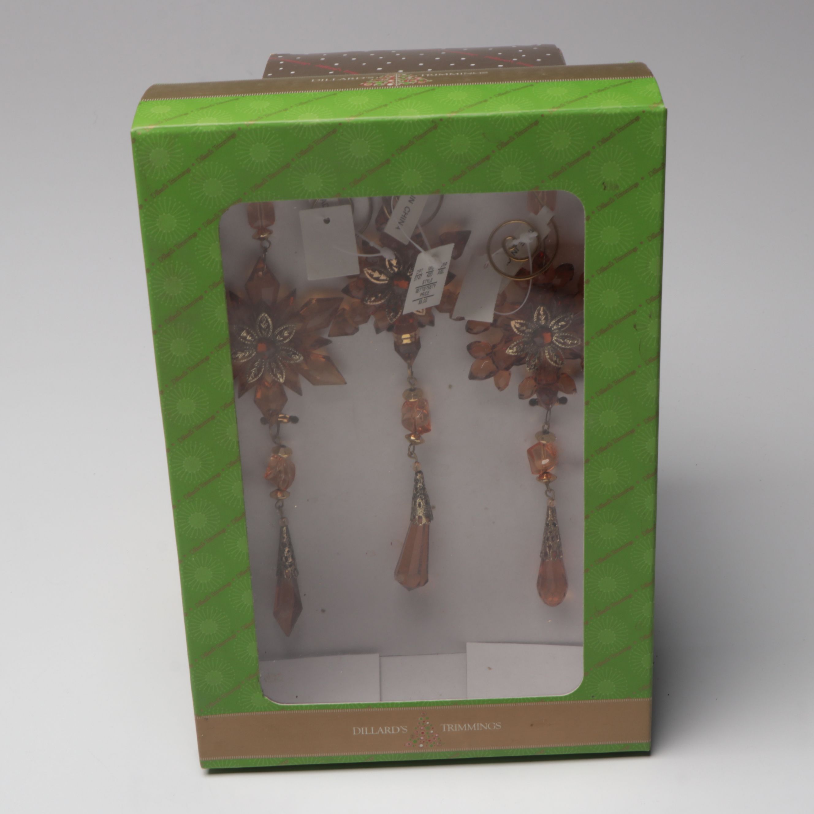 Gold and Silver Finish Christmas Ornaments