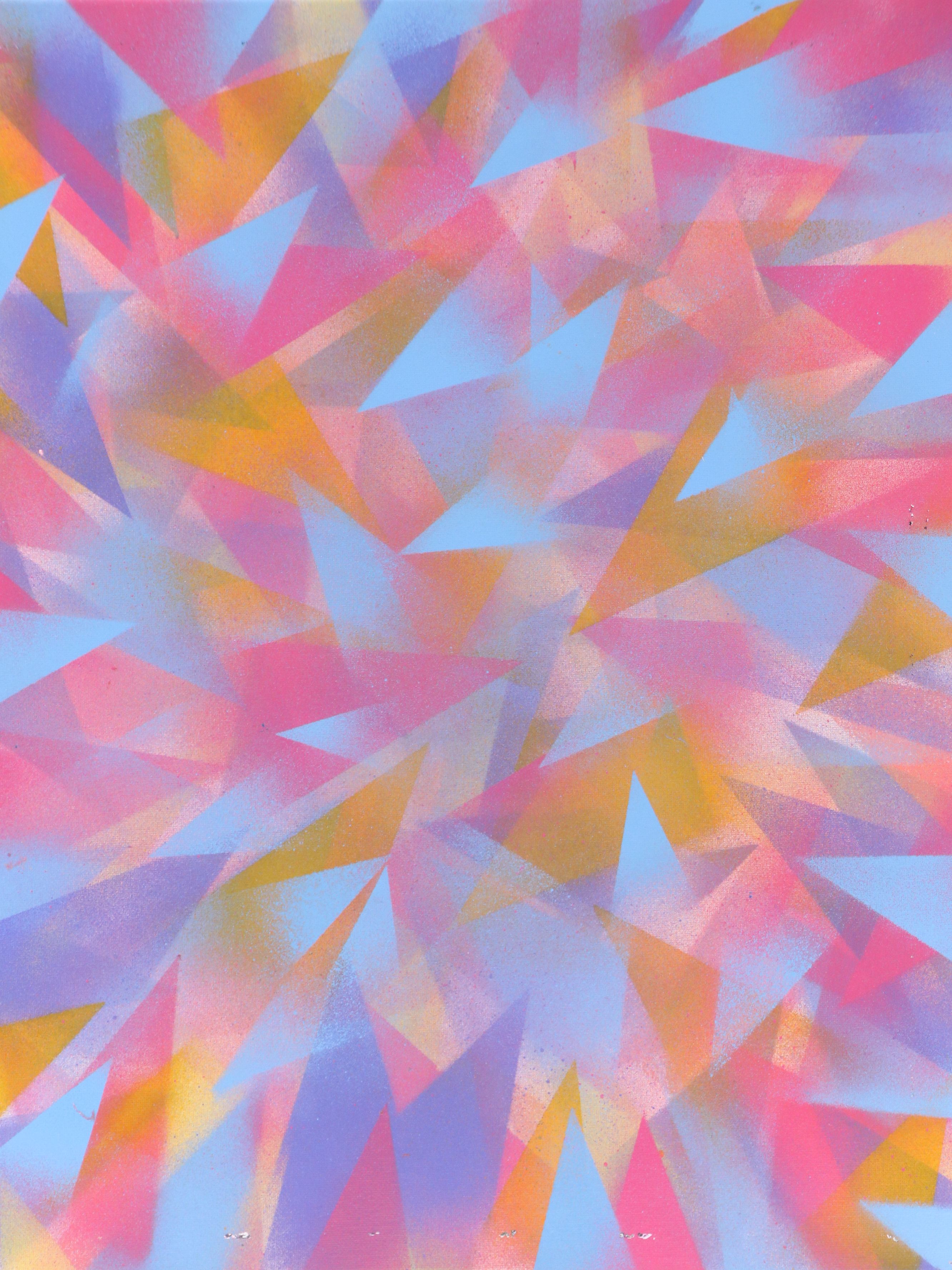 Jason Michael Durham Mixed Media Painting "Fragments," 2026