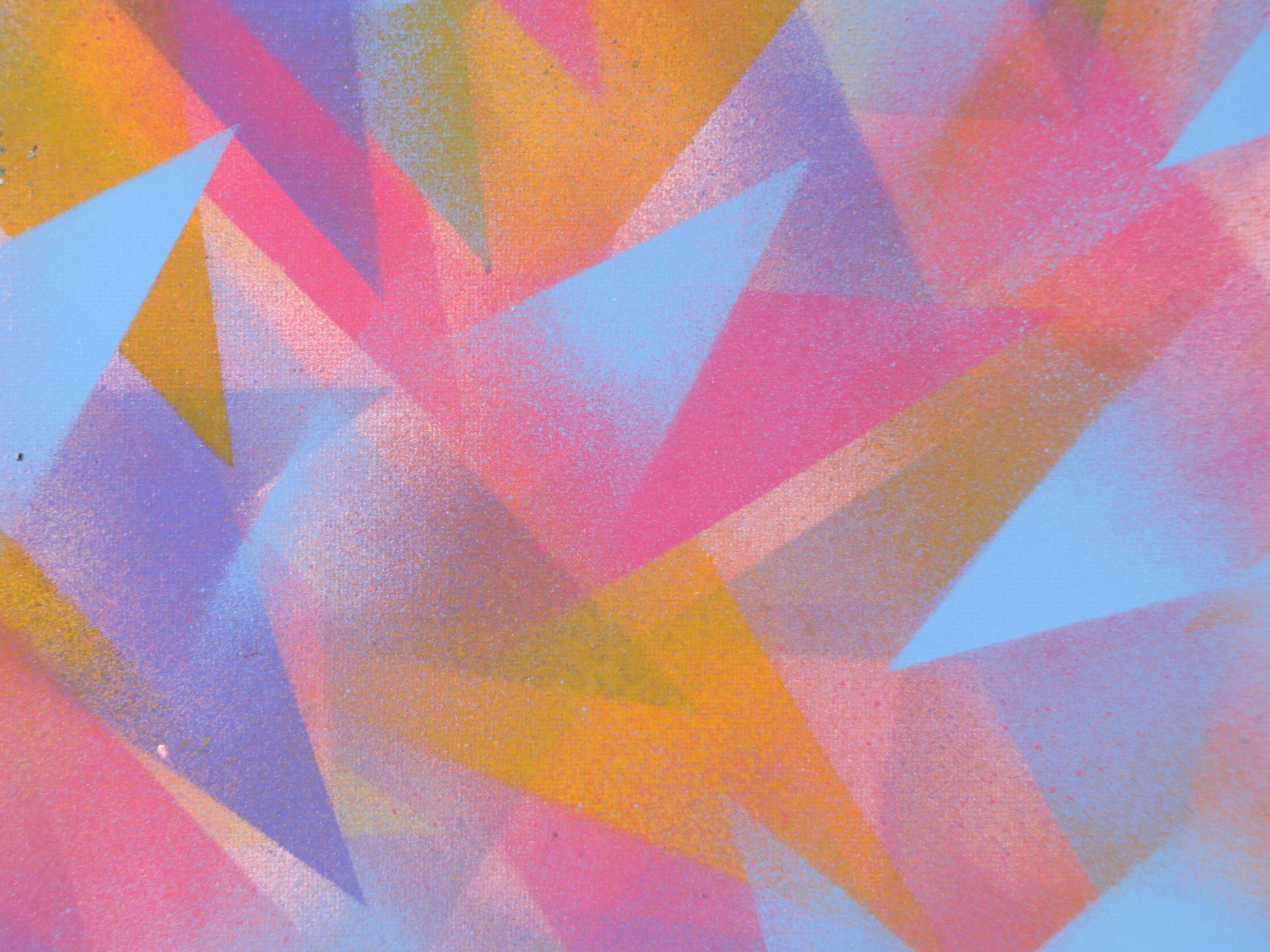 Jason Michael Durham Mixed Media Painting "Fragments," 2026