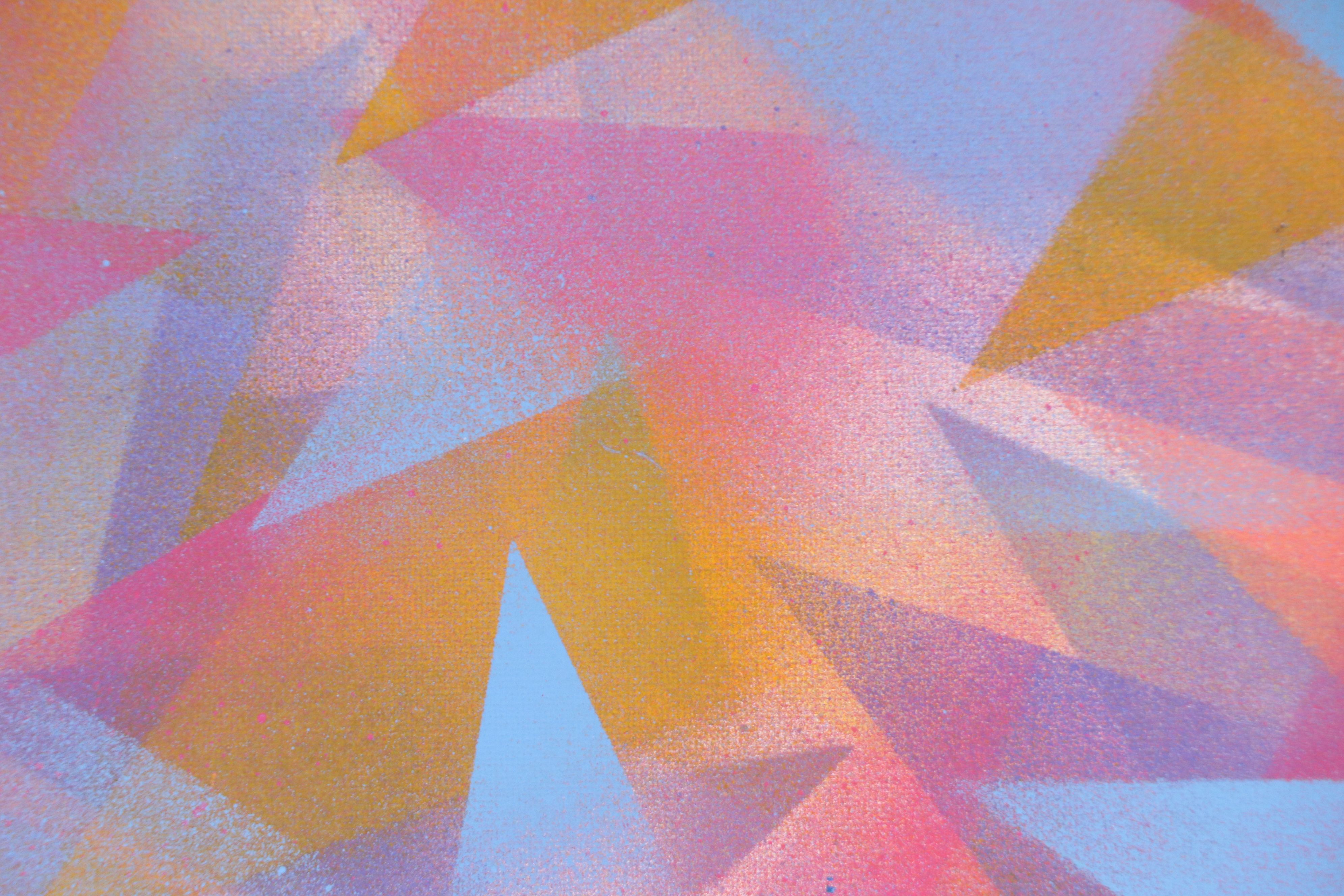 Jason Michael Durham Mixed Media Painting "Fragments," 2026