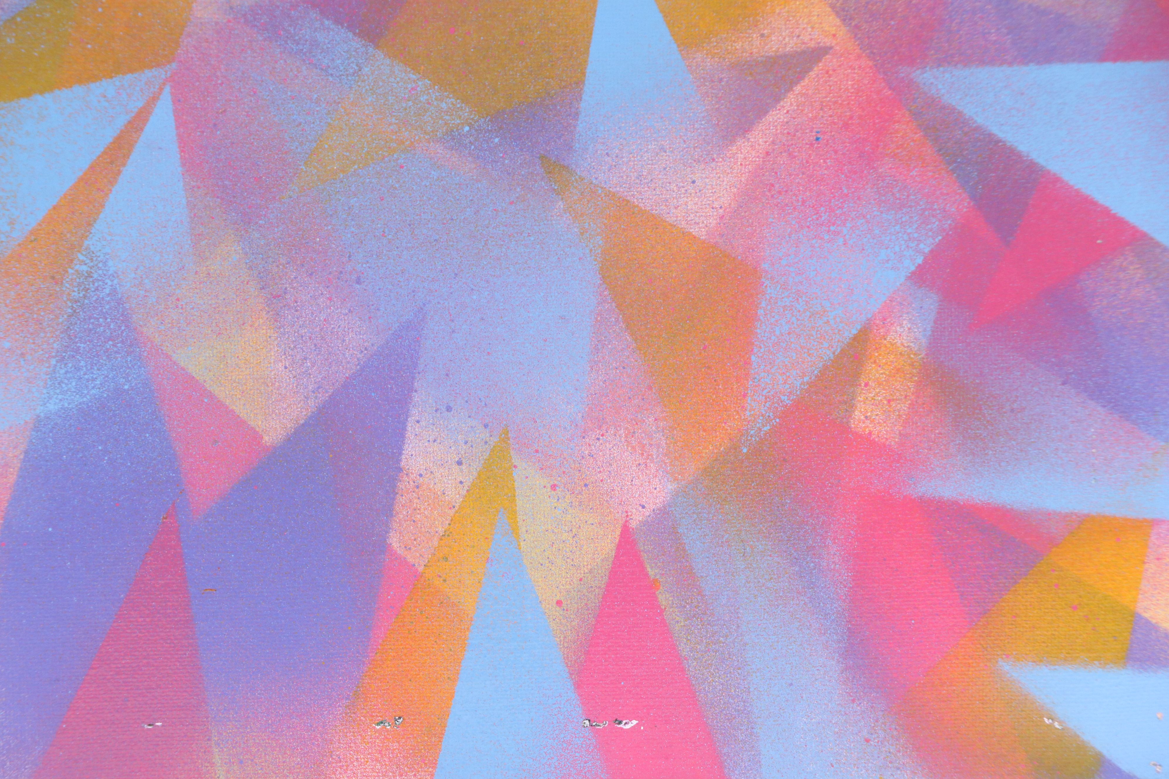 Jason Michael Durham Mixed Media Painting "Fragments," 2026