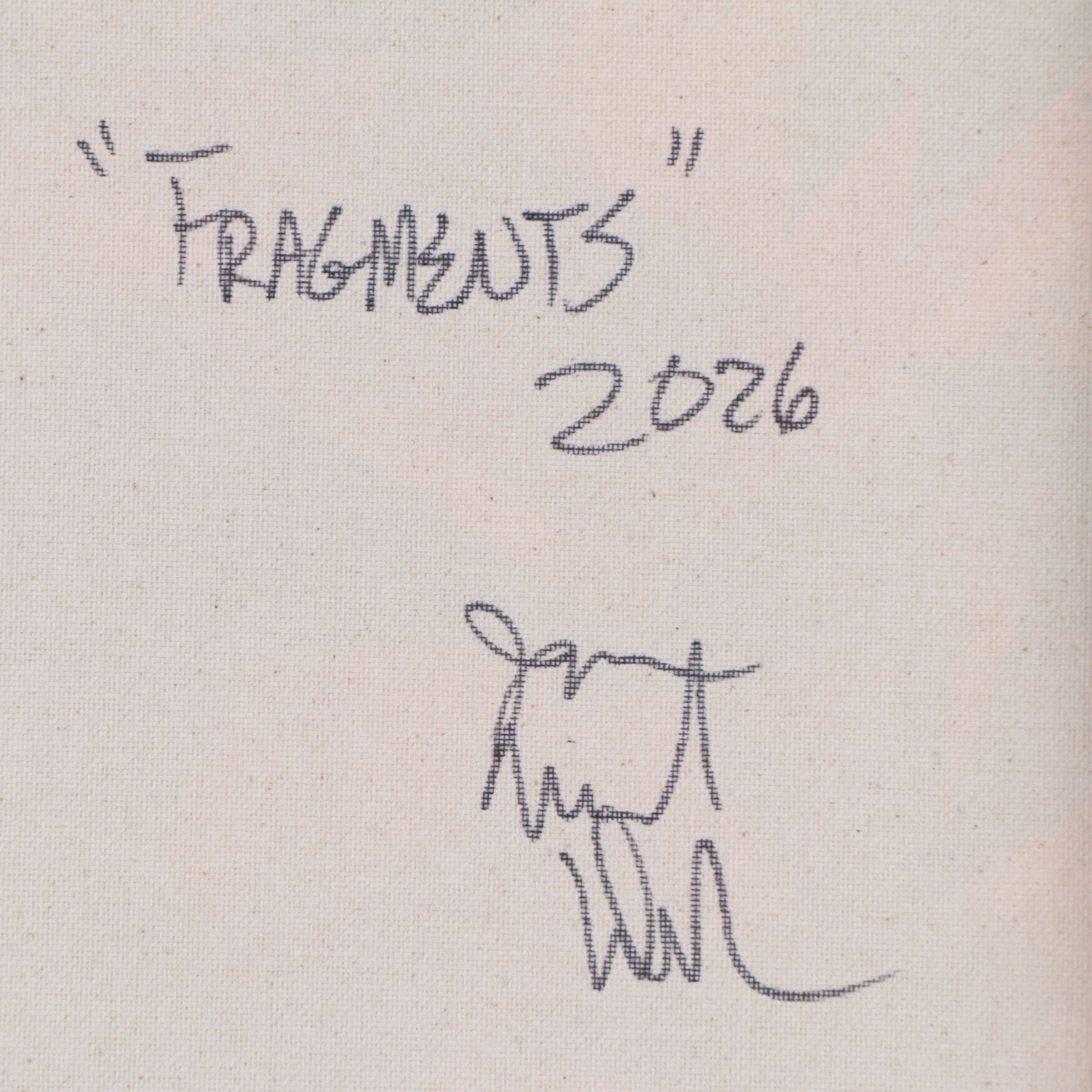 Jason Michael Durham Mixed Media Painting "Fragments," 2026