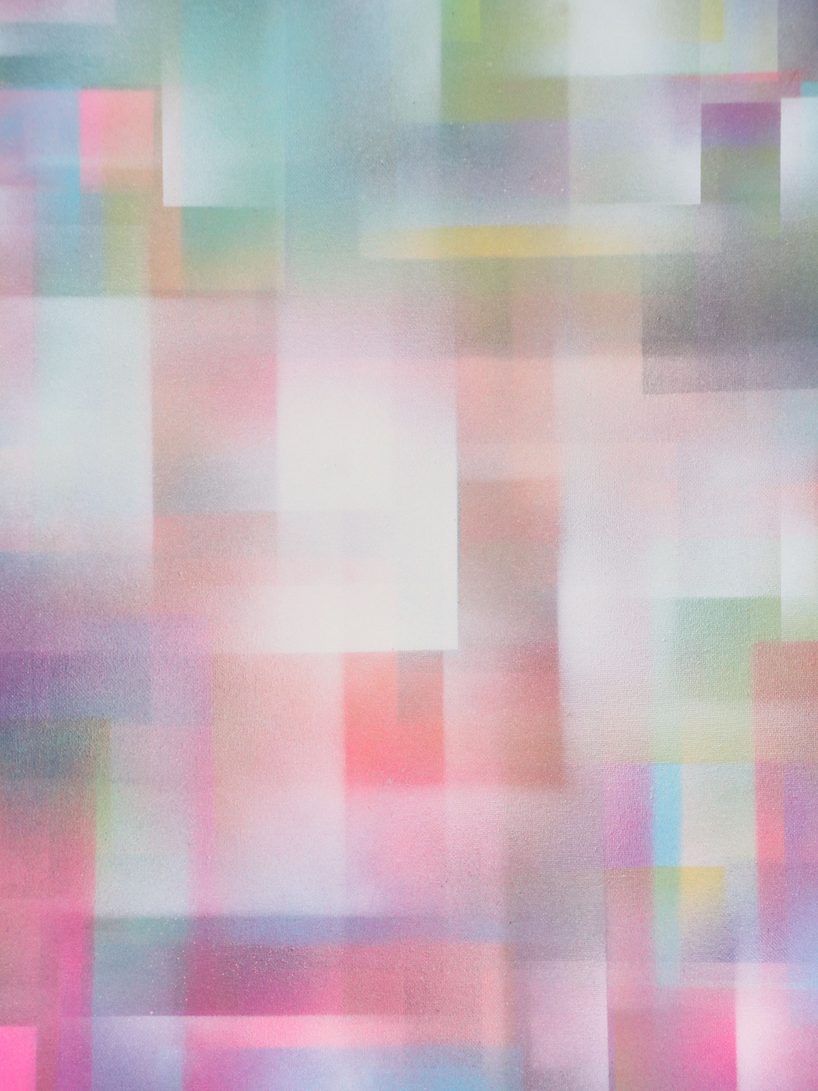 Jason Michael Durham Mixed Media Painting "Crossfade," 2025