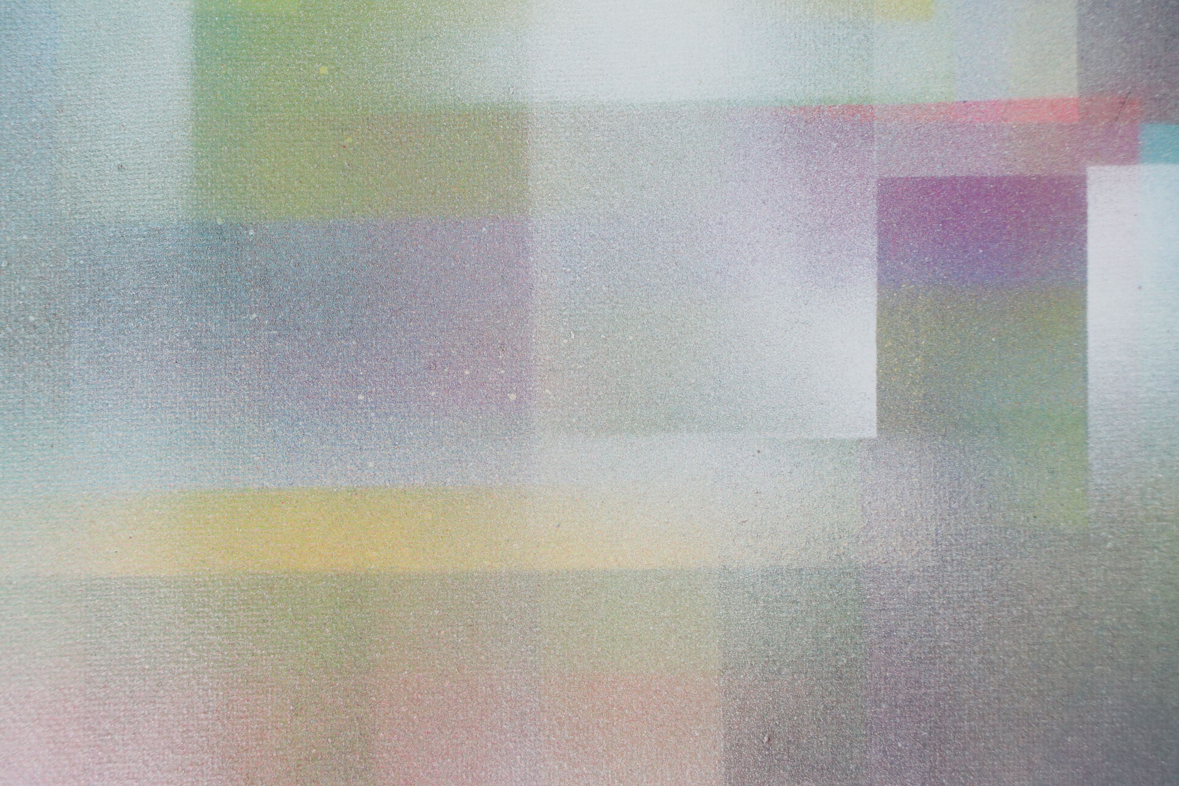 Jason Michael Durham Mixed Media Painting "Crossfade," 2025