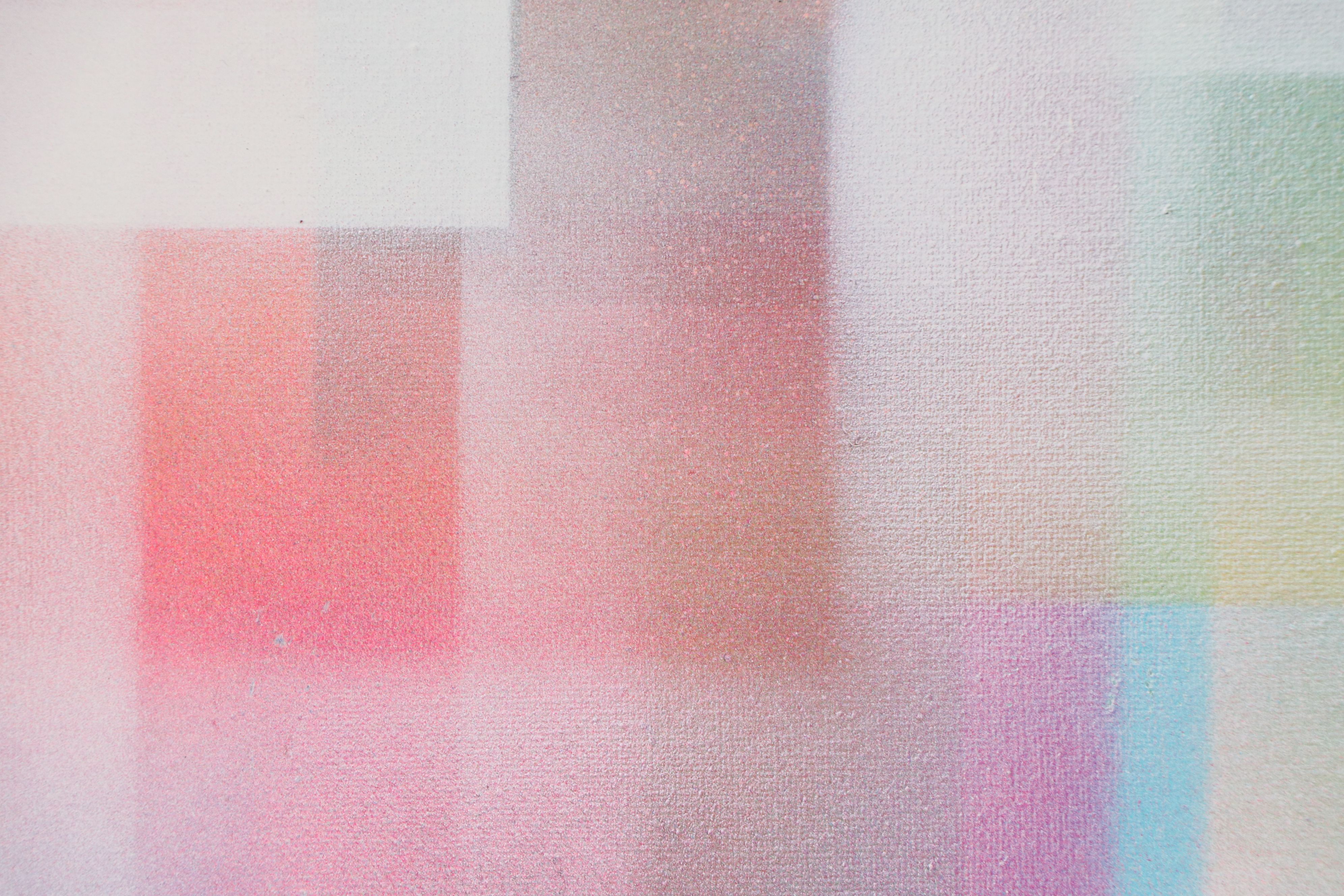 Jason Michael Durham Mixed Media Painting "Crossfade," 2025