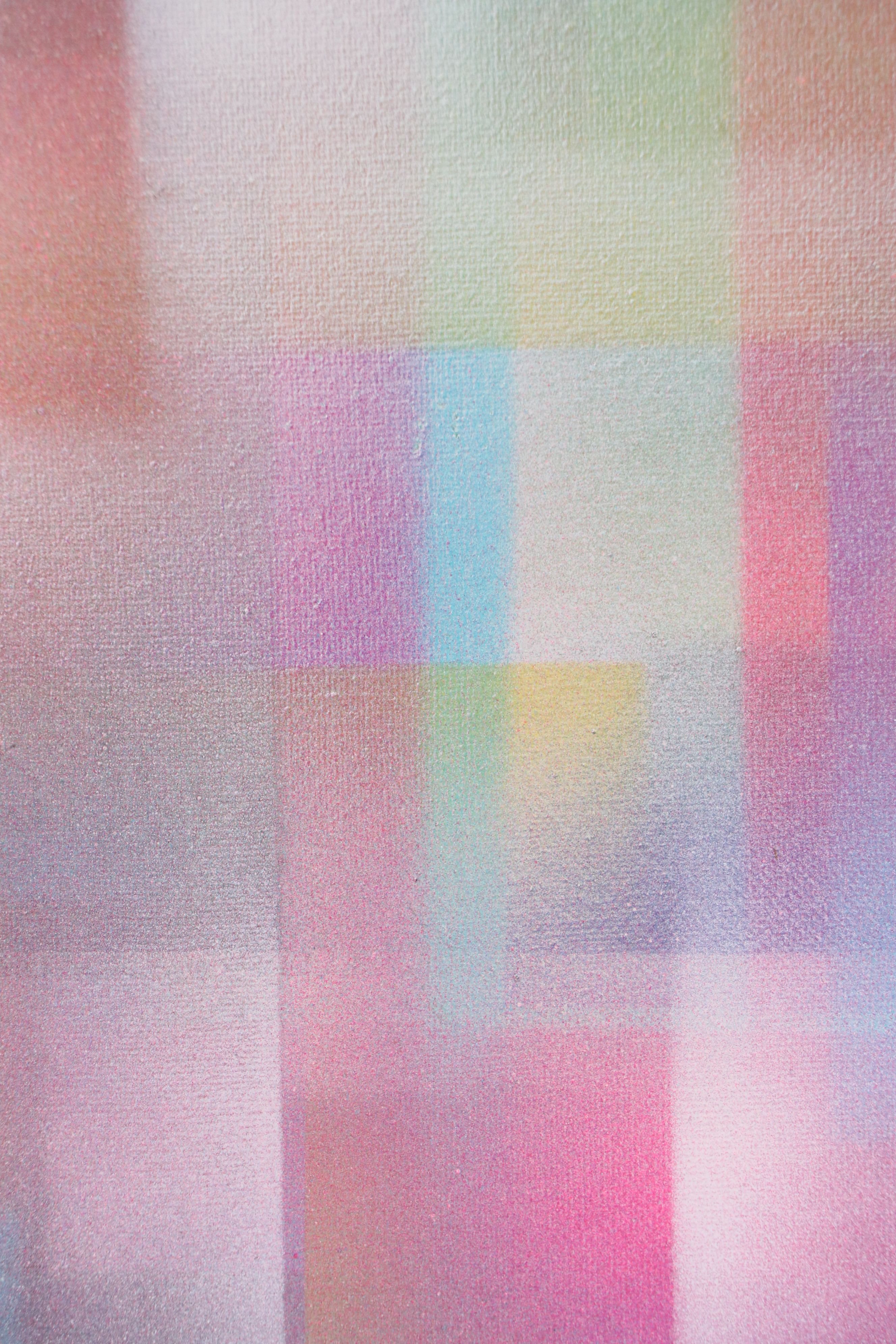 Jason Michael Durham Mixed Media Painting "Crossfade," 2025