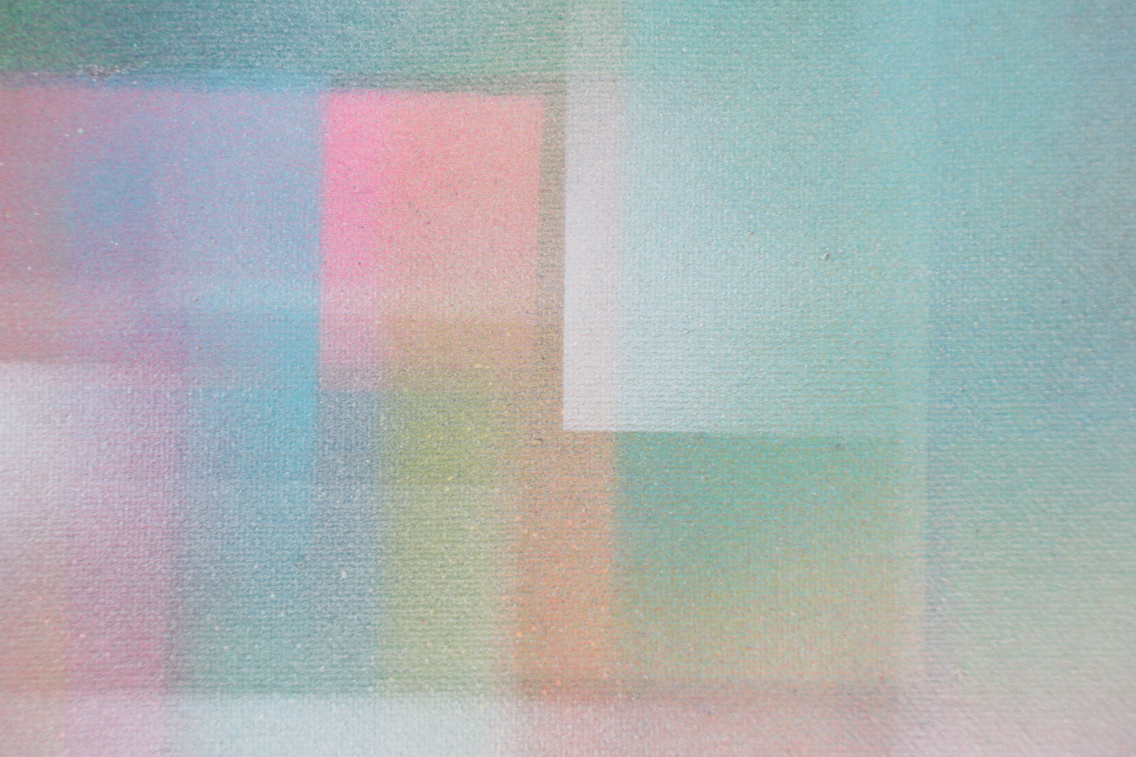 Jason Michael Durham Mixed Media Painting "Crossfade," 2025