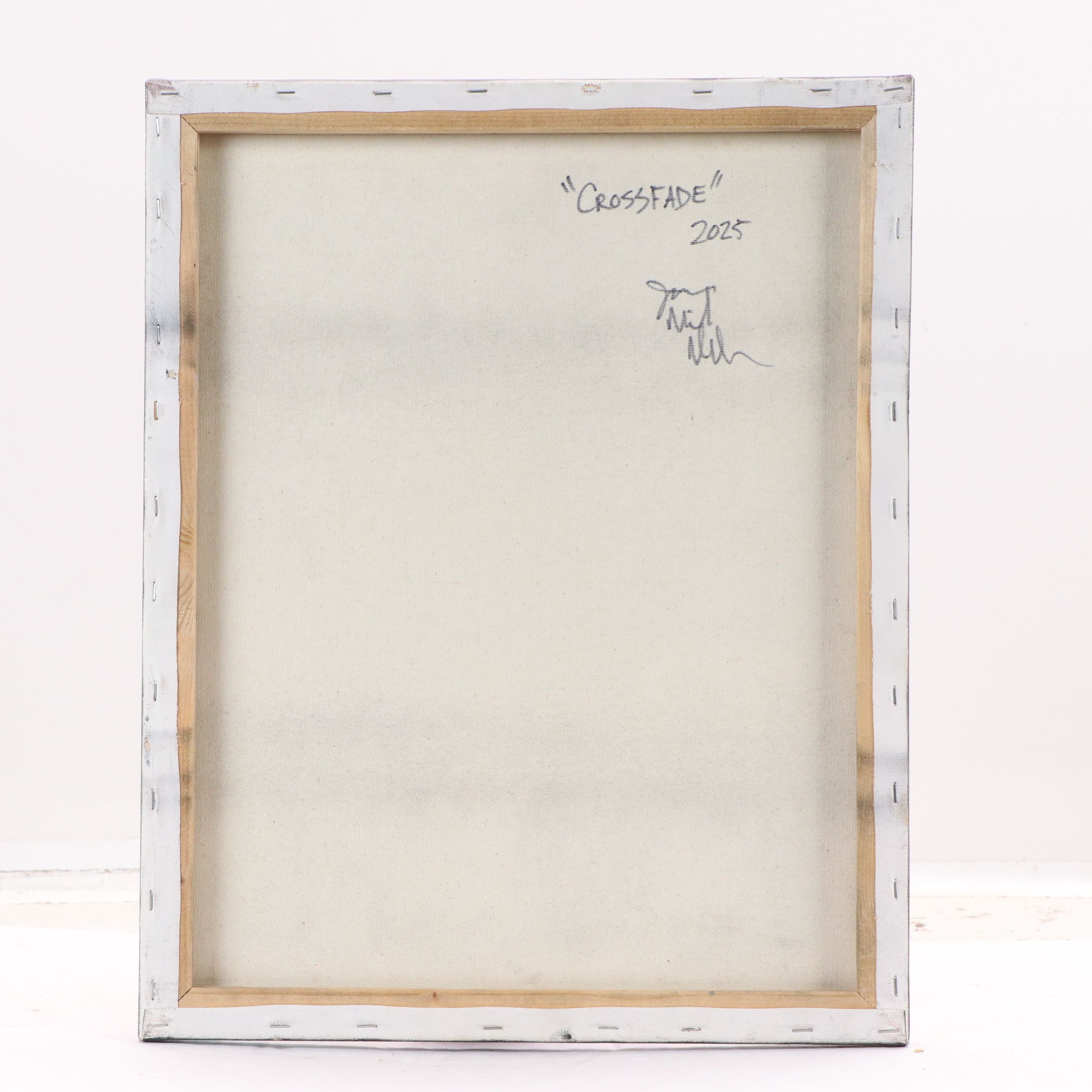 Jason Michael Durham Mixed Media Painting "Crossfade," 2025