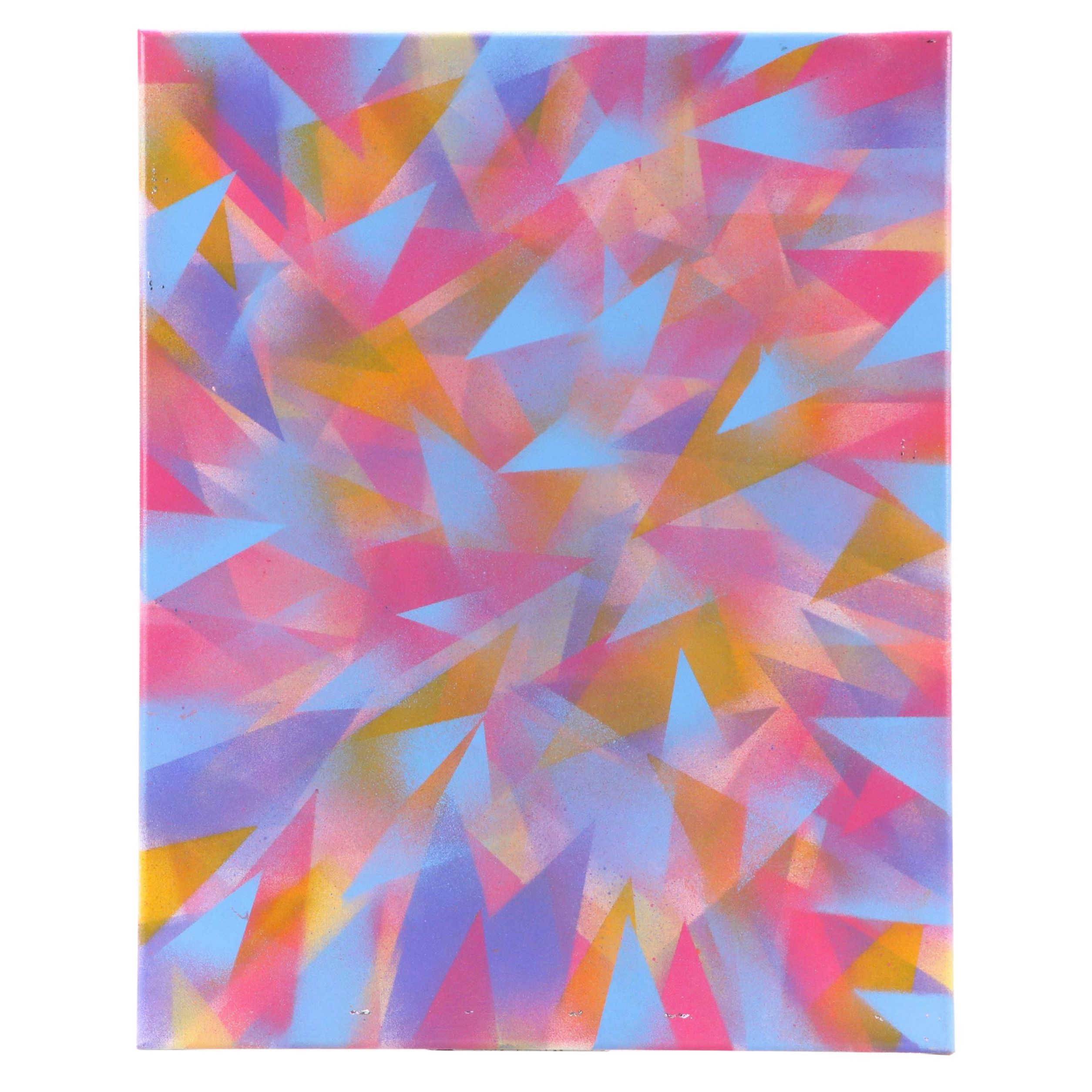 Jason Michael Durham Mixed Media Painting "Fragments," 2026