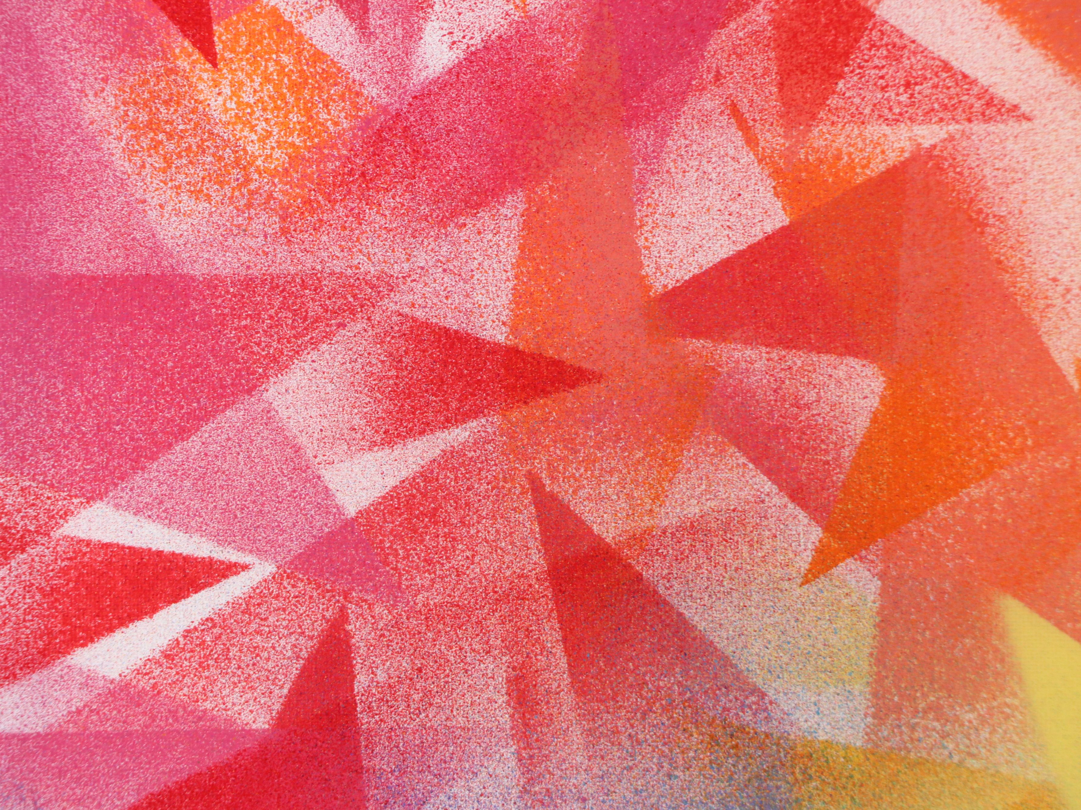 Jason Michael Durham Mixed Media Painting "Fractured Daydream," 2026