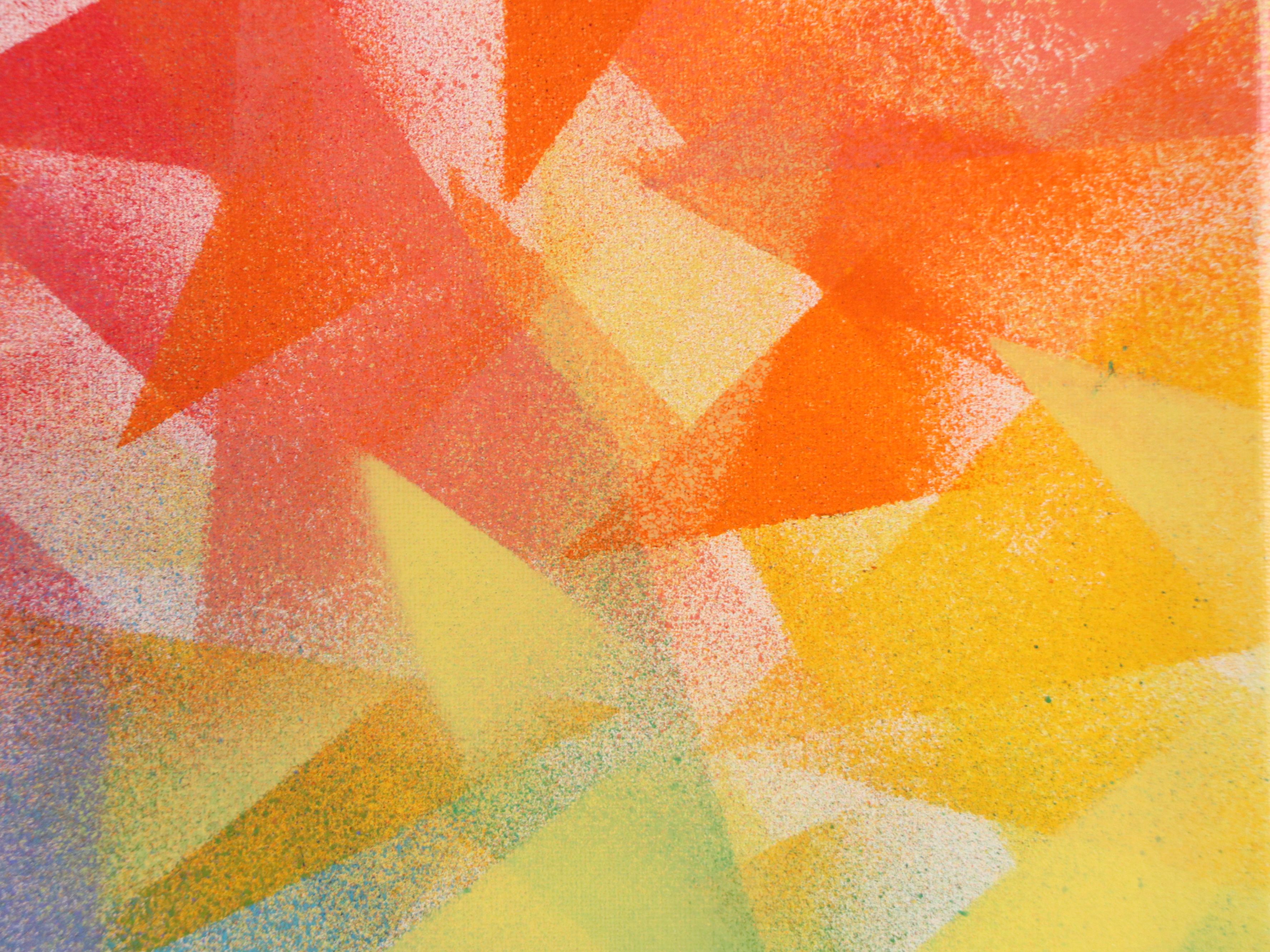 Jason Michael Durham Mixed Media Painting "Fractured Daydream," 2026