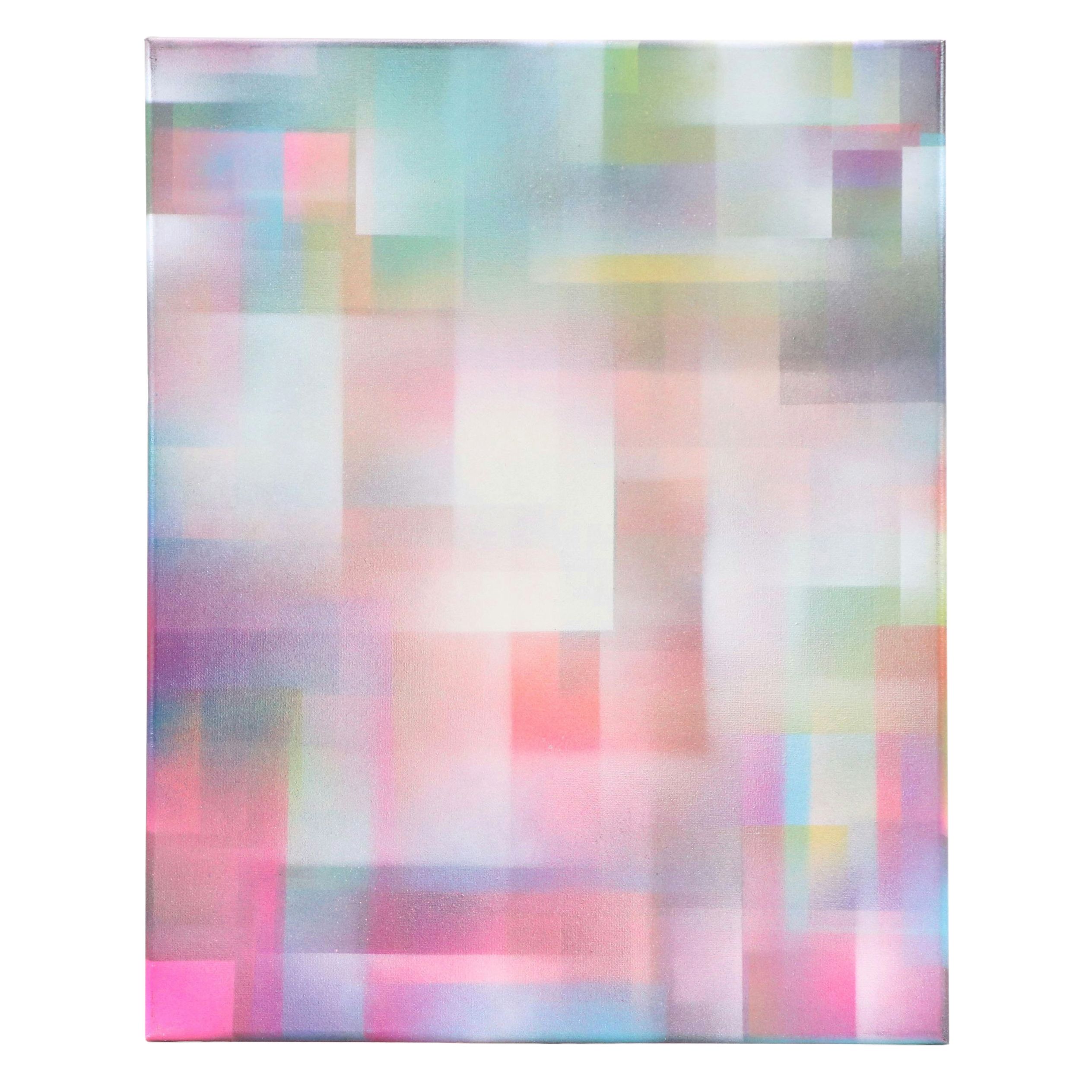 Jason Michael Durham Mixed Media Painting "Crossfade," 2025