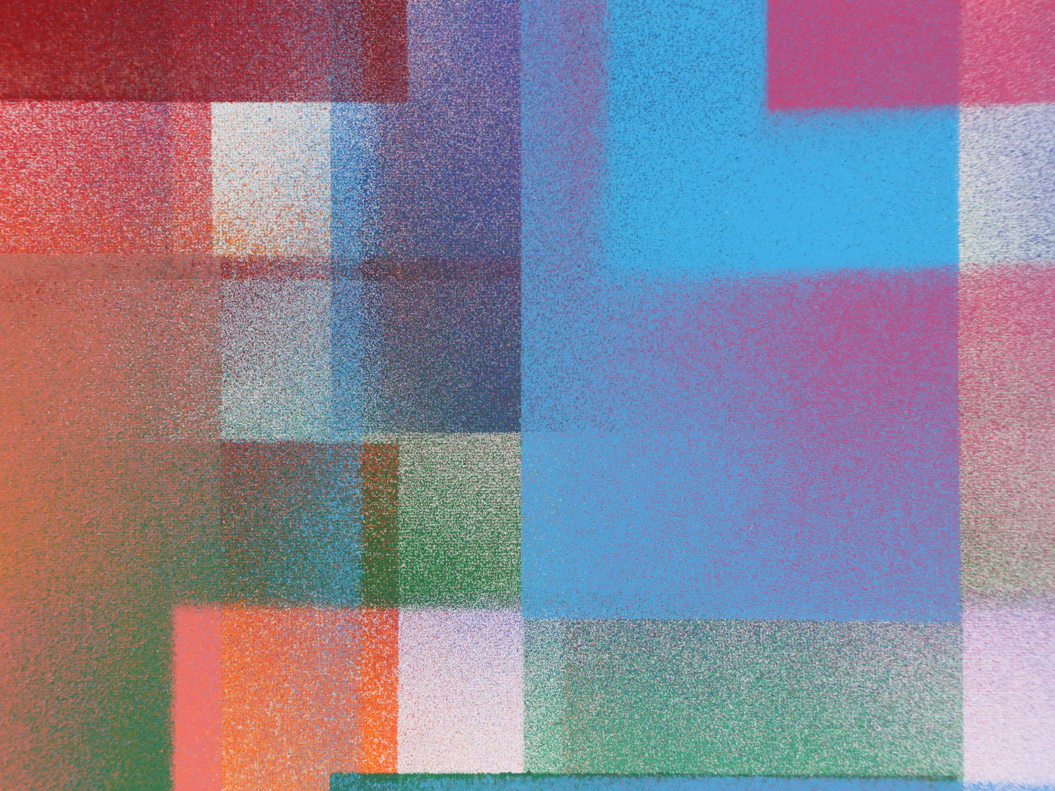 Jason Michael Durham Mixed Media Painting "Phases," 2026