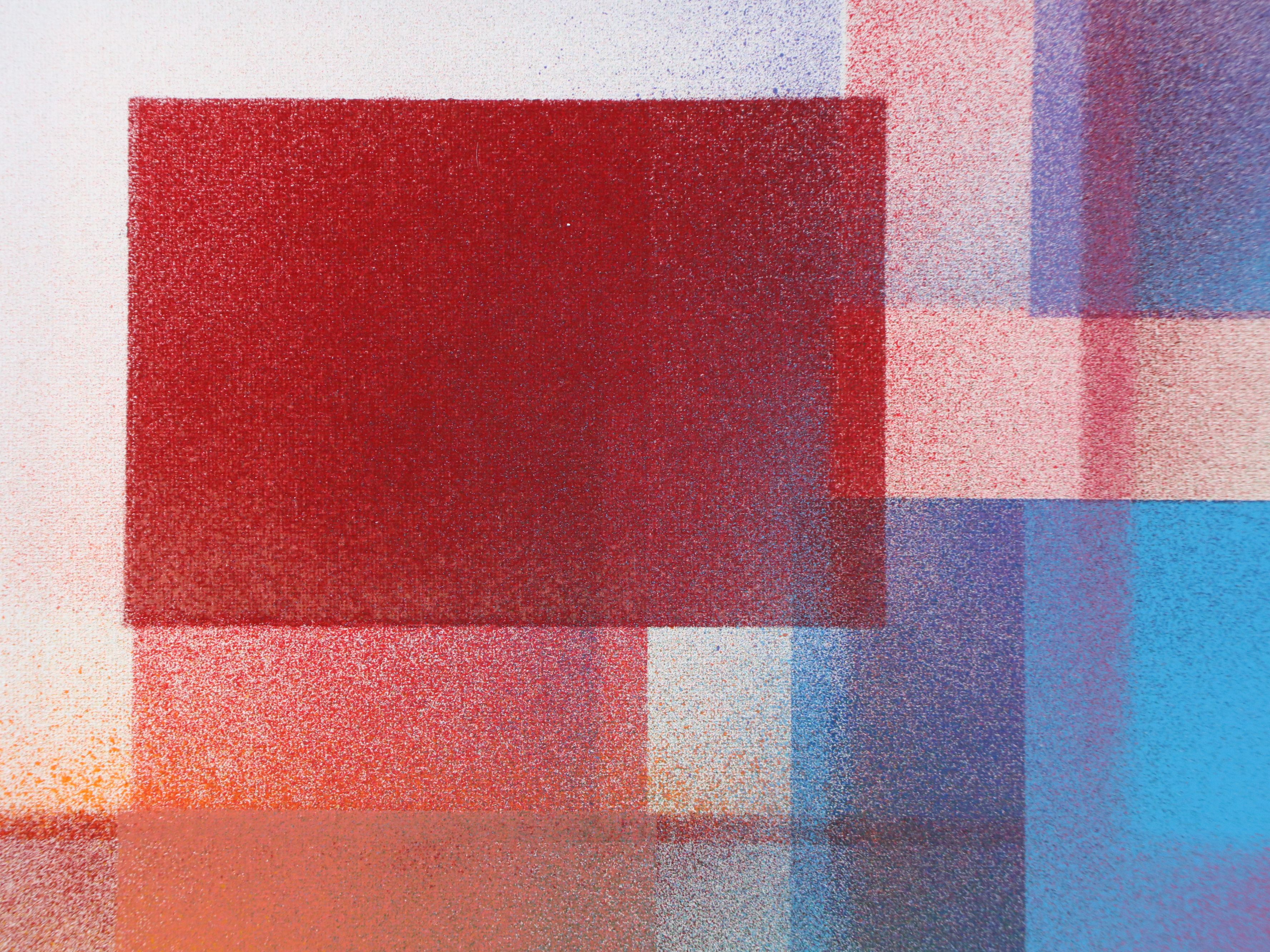 Jason Michael Durham Mixed Media Painting "Phases," 2026