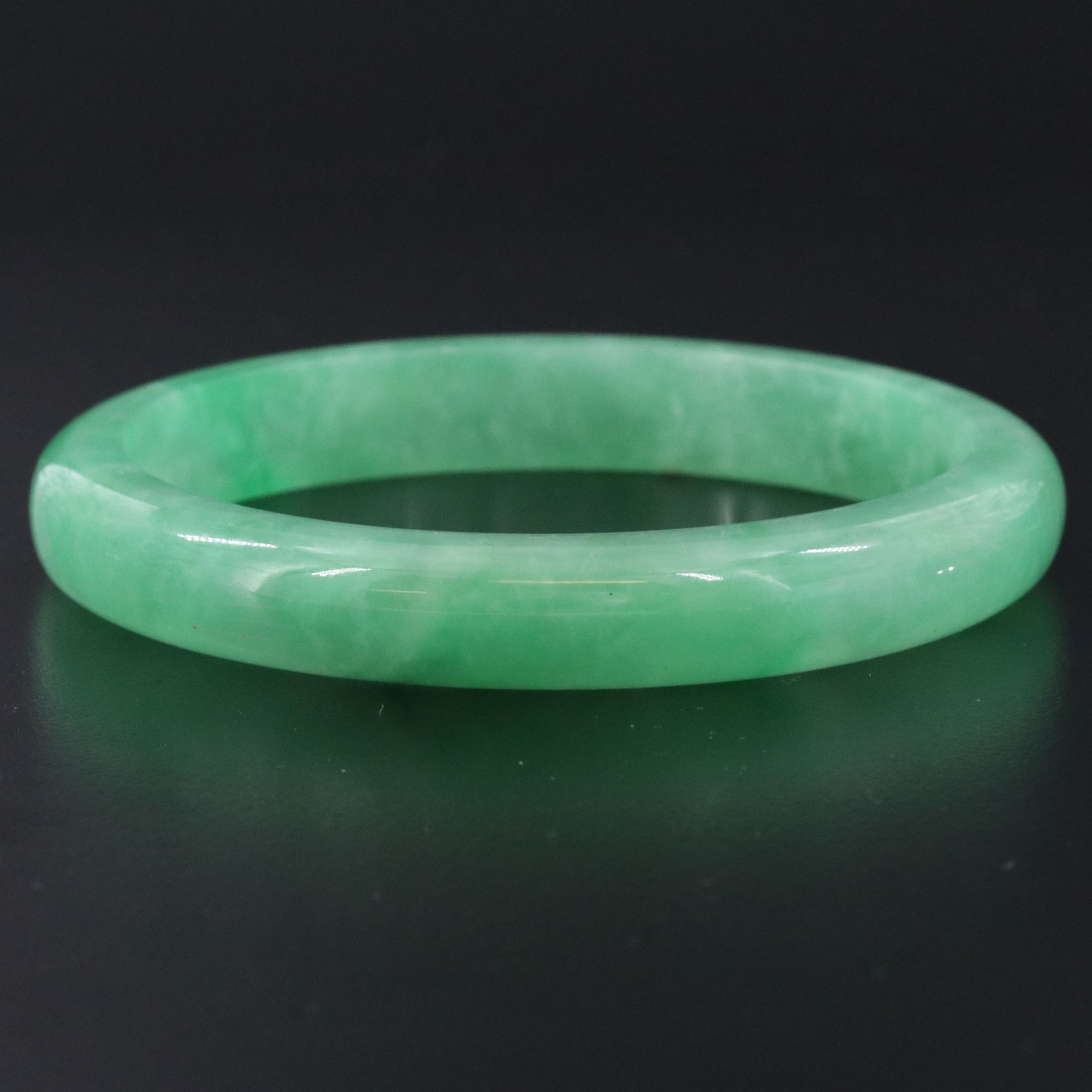 Jadeite Hololith Bangle