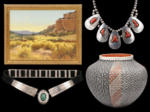PREMIER SOUTHWESTERN ART, JEWELRY & DÉCOR