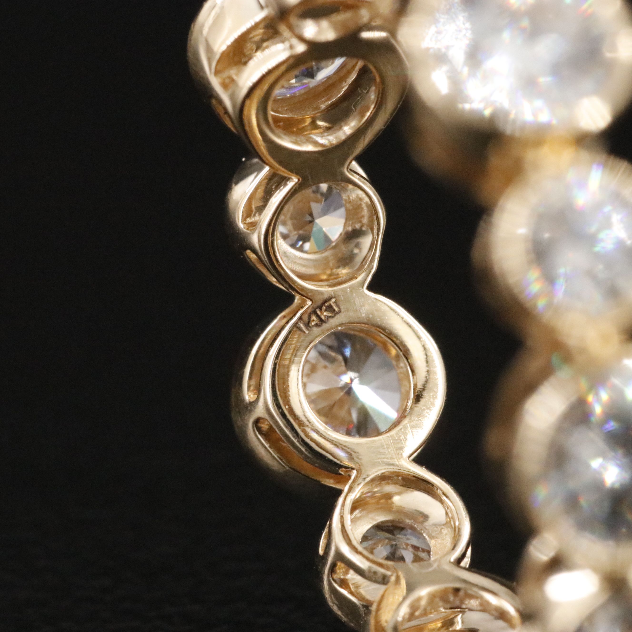 14K 3.47 CTW Lab Grown Diamond Eternity Band