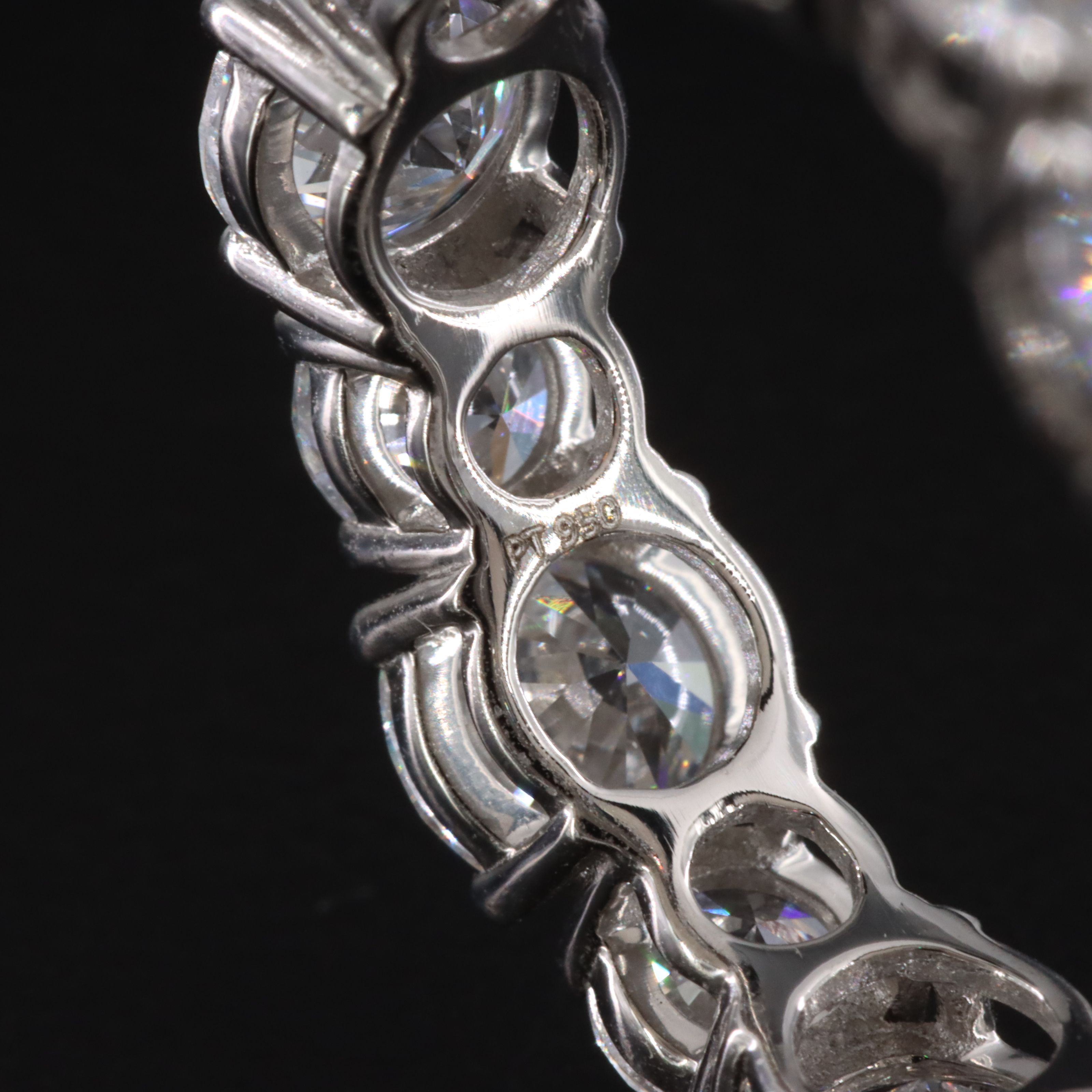 Platinum 6.78 CTW Lab Grown Diamond Eternity Band