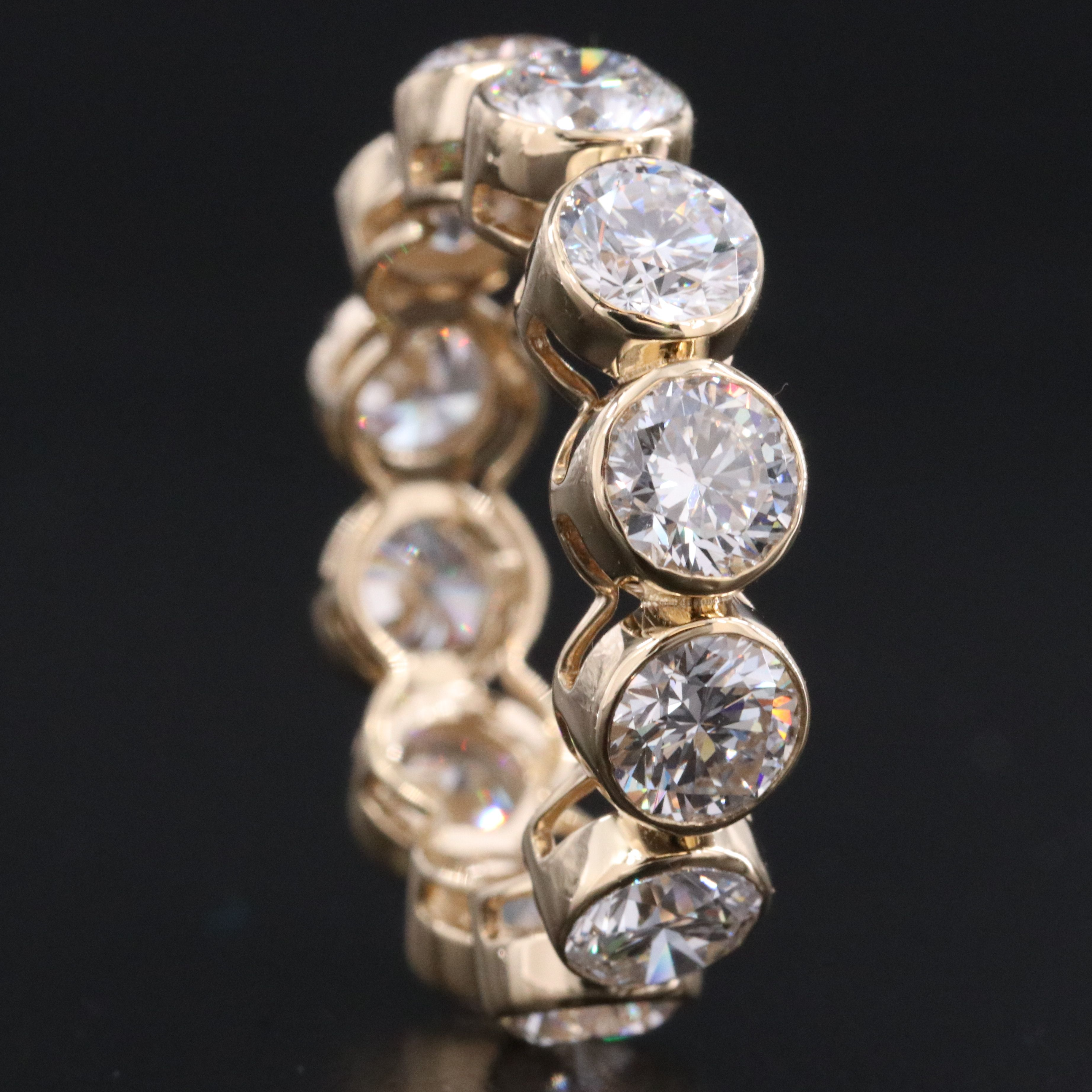 14K 5.83 CTW Lab Grown Diamond Eternity Band