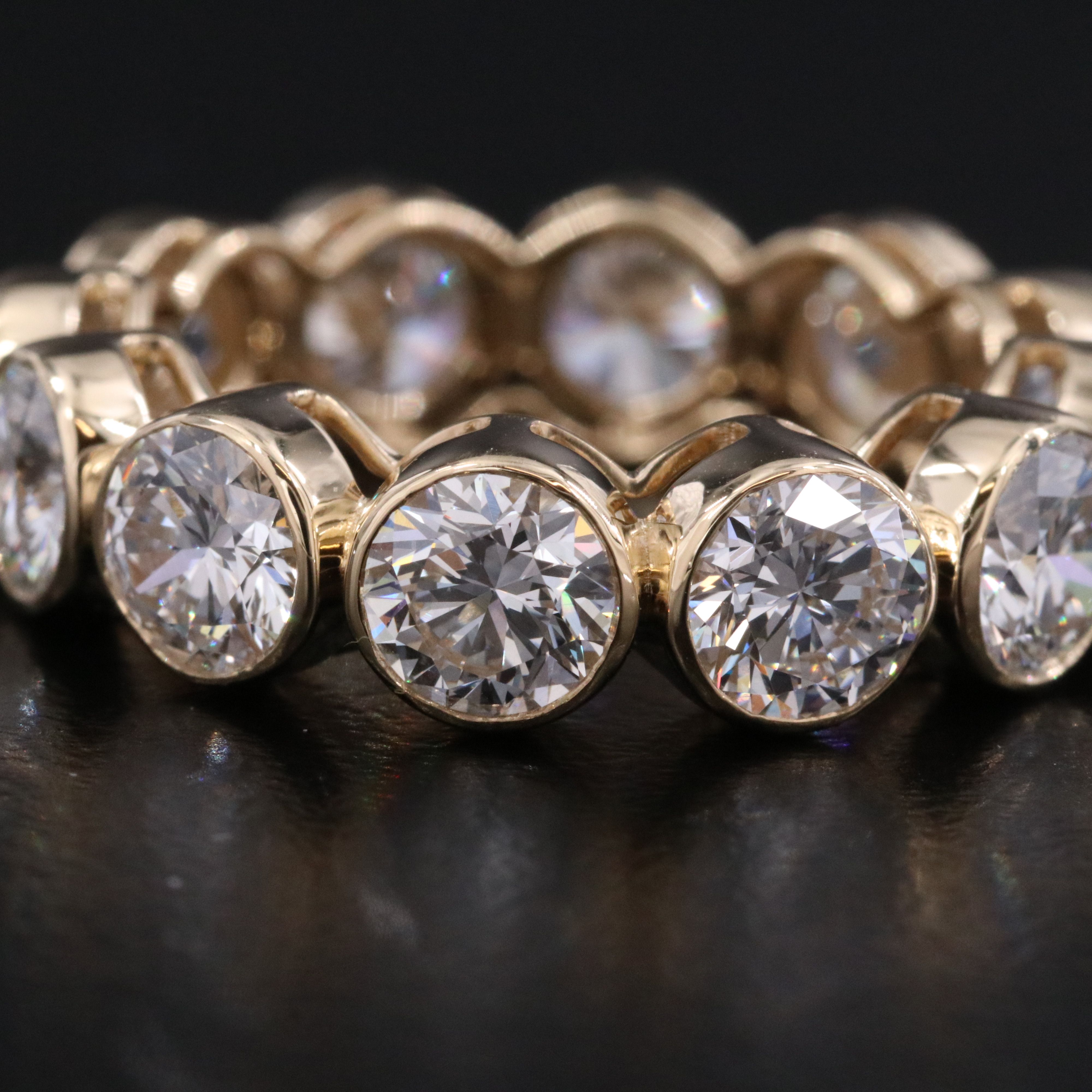 14K 5.83 CTW Lab Grown Diamond Eternity Band
