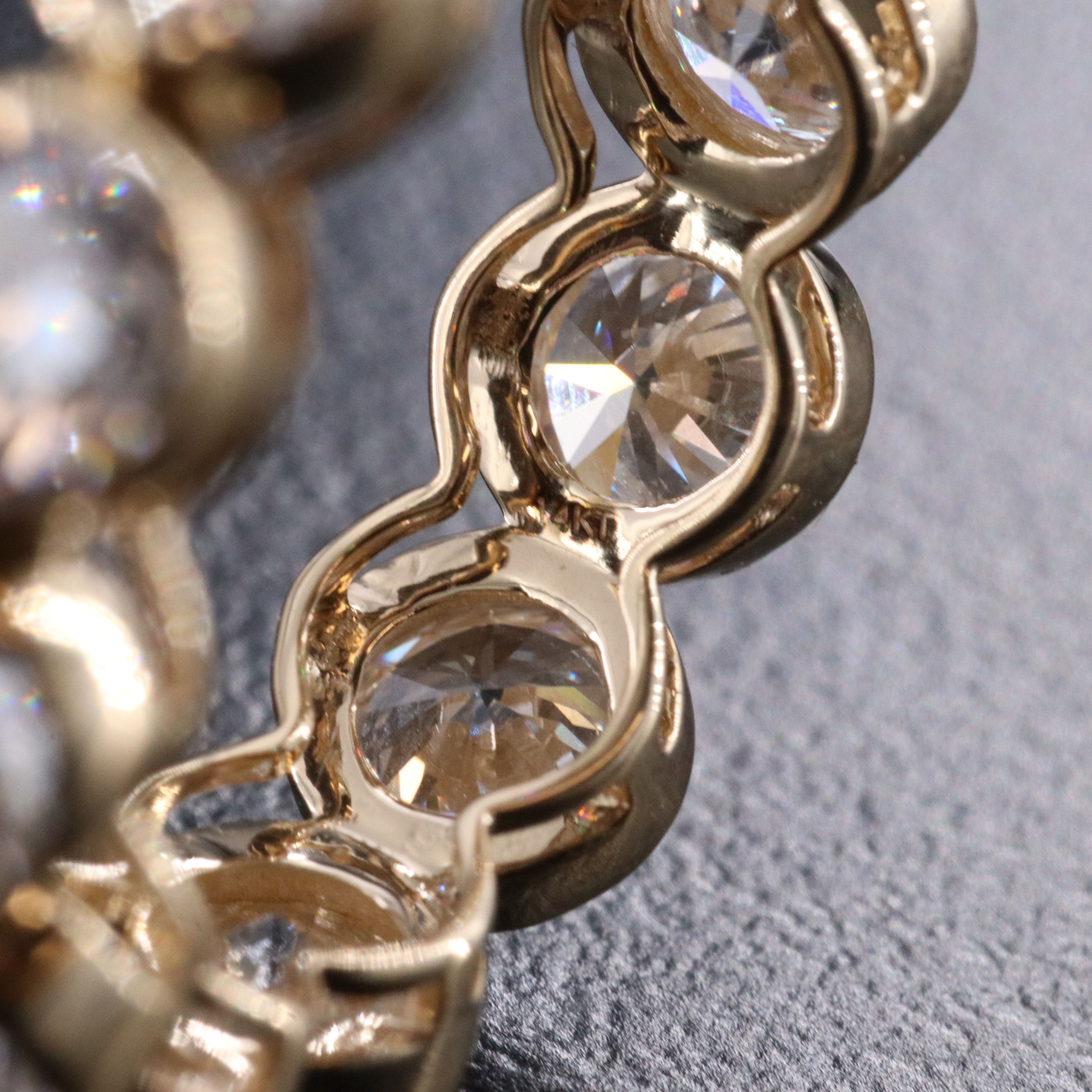 14K 5.83 CTW Lab Grown Diamond Eternity Band