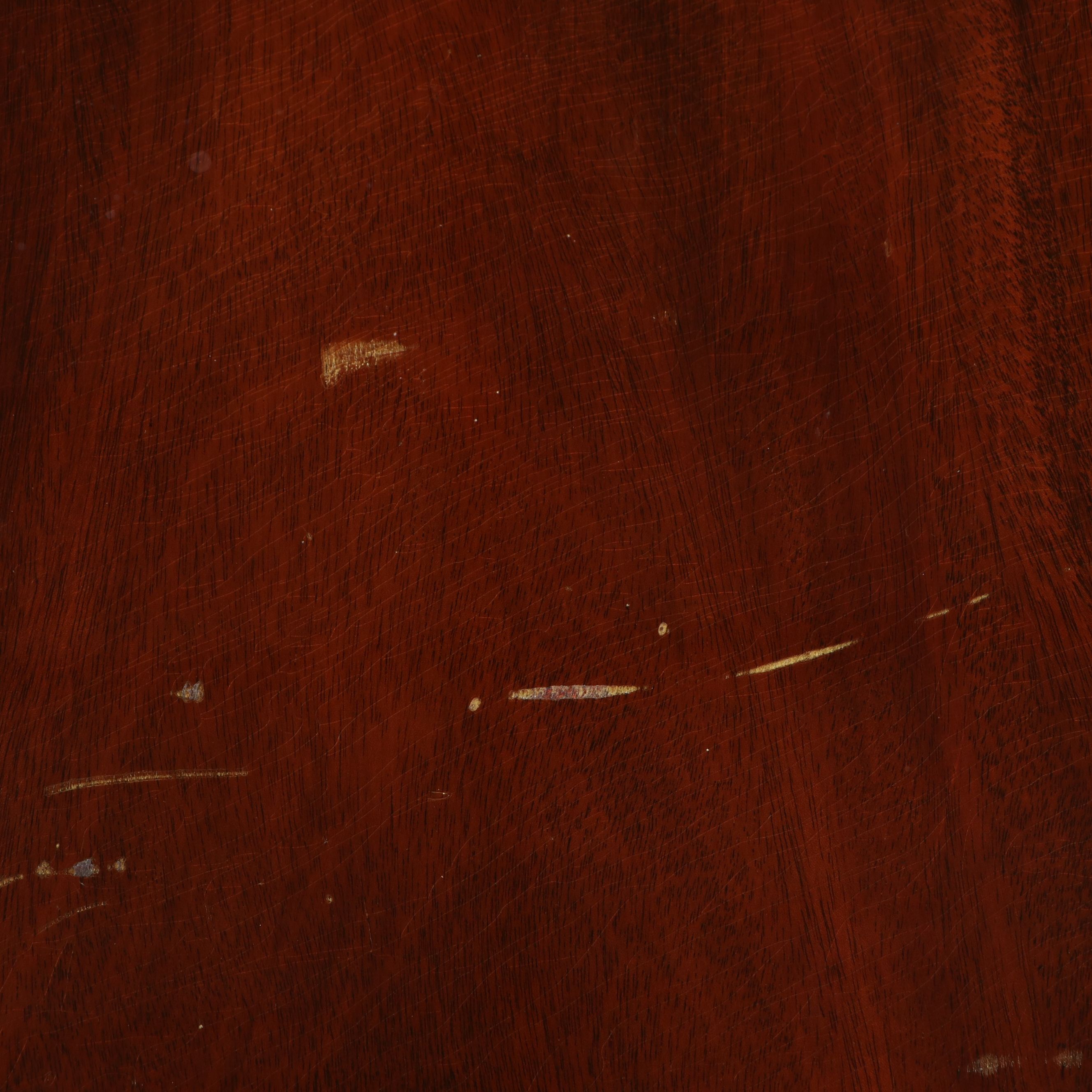 Weiman Furniture Co. Mahogany Duncan Phyfe Style Games Table