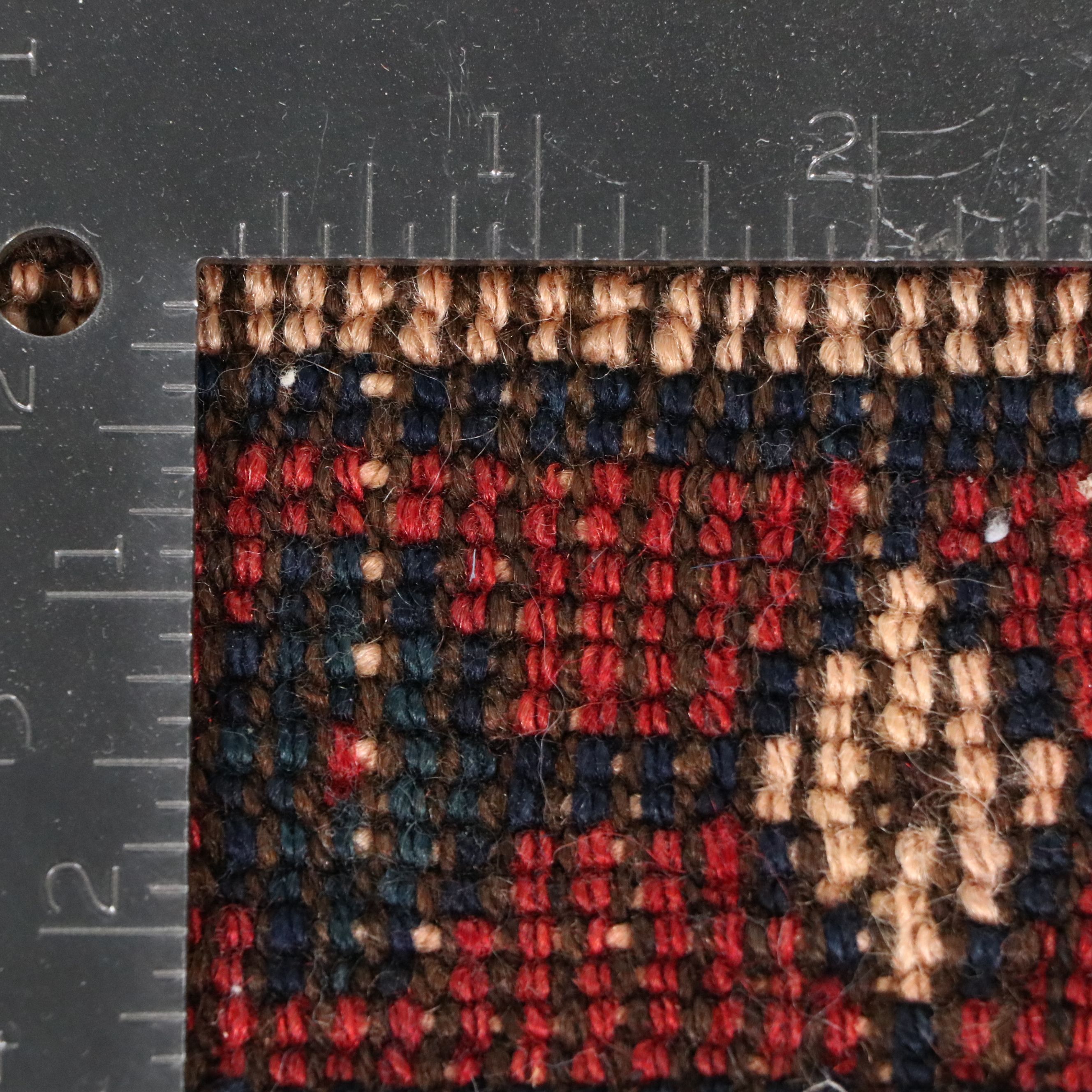 4'9 x 6' Hand-Knotted Afghan Baluch Area Rug