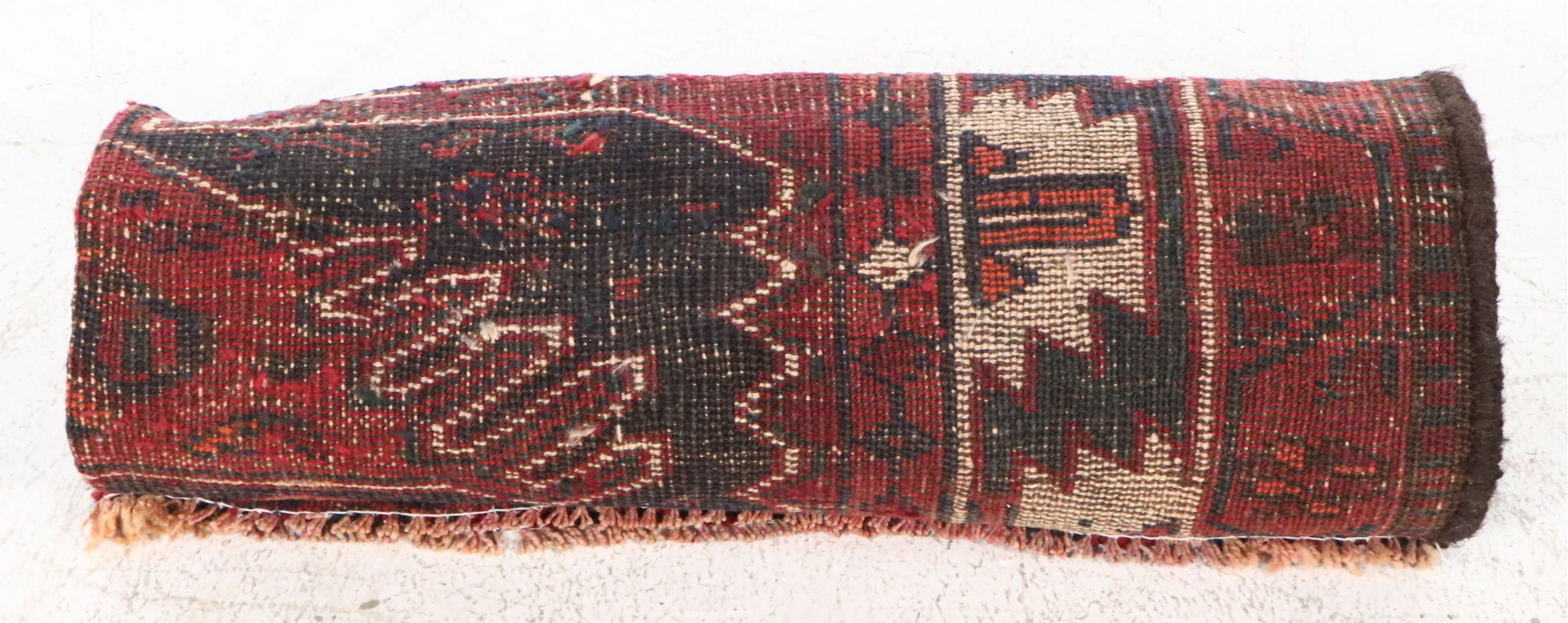 4'9 x 6' Hand-Knotted Afghan Baluch Area Rug