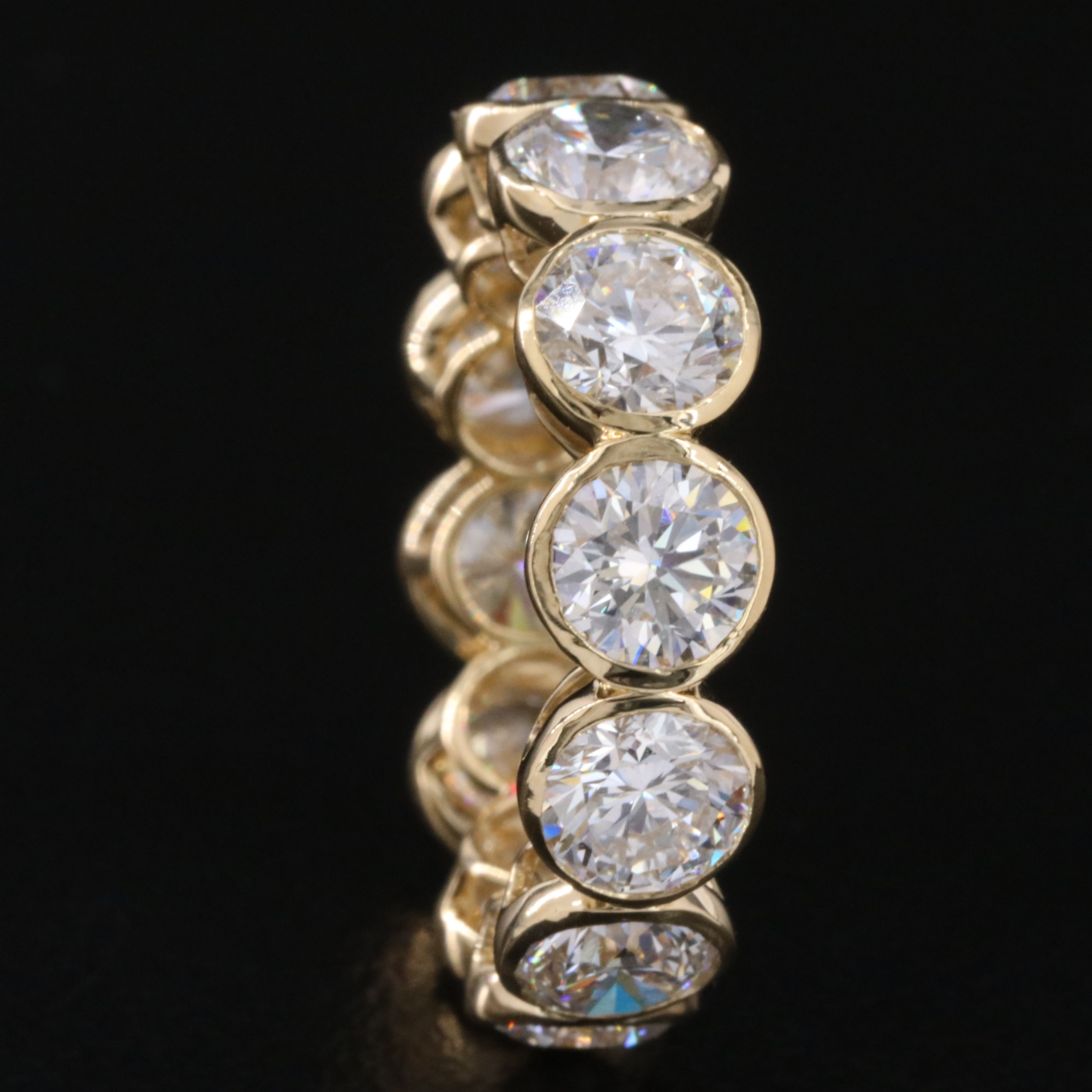 14K 6.73 CTW Lab Grown Diamond Eternity Band