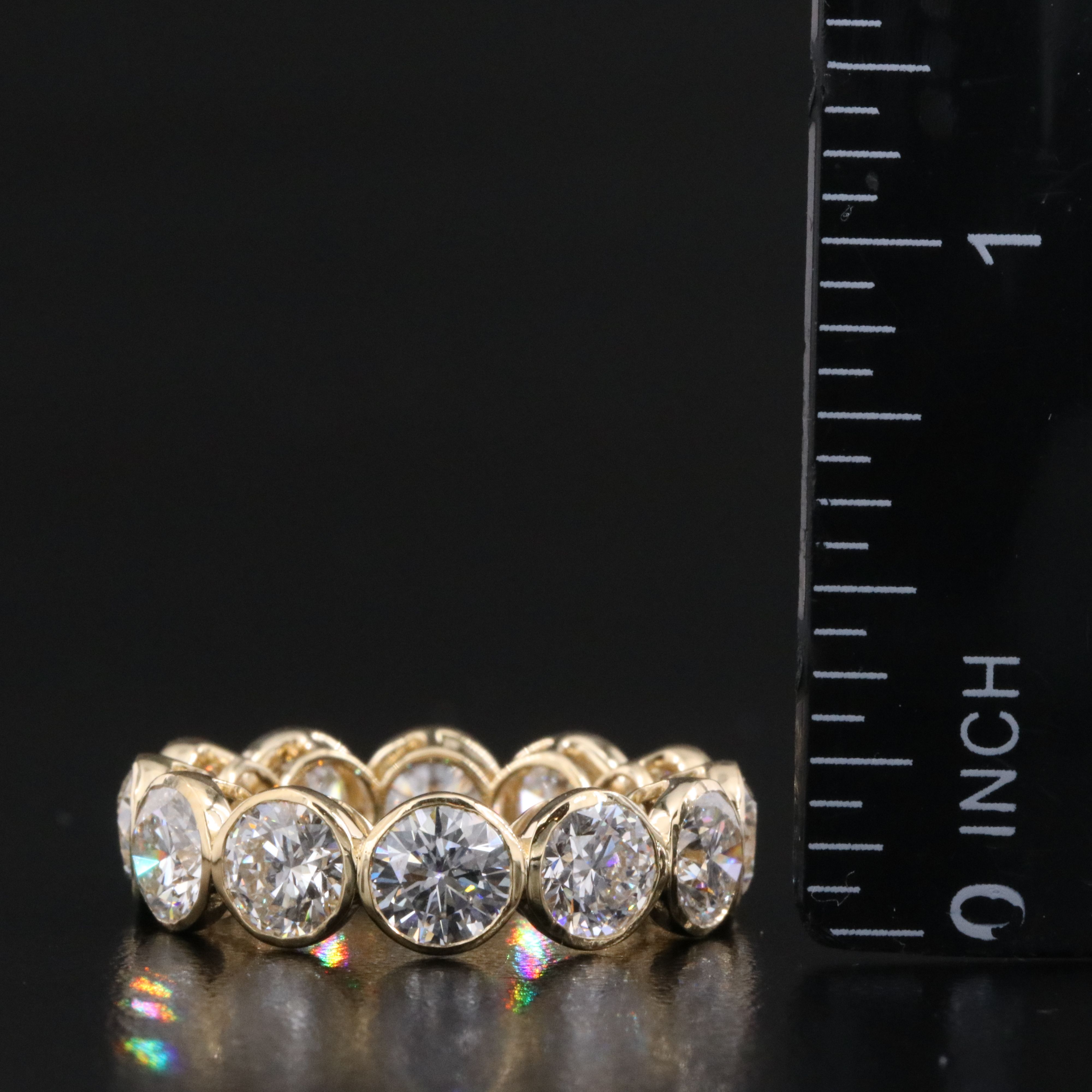 14K 6.73 CTW Lab Grown Diamond Eternity Band