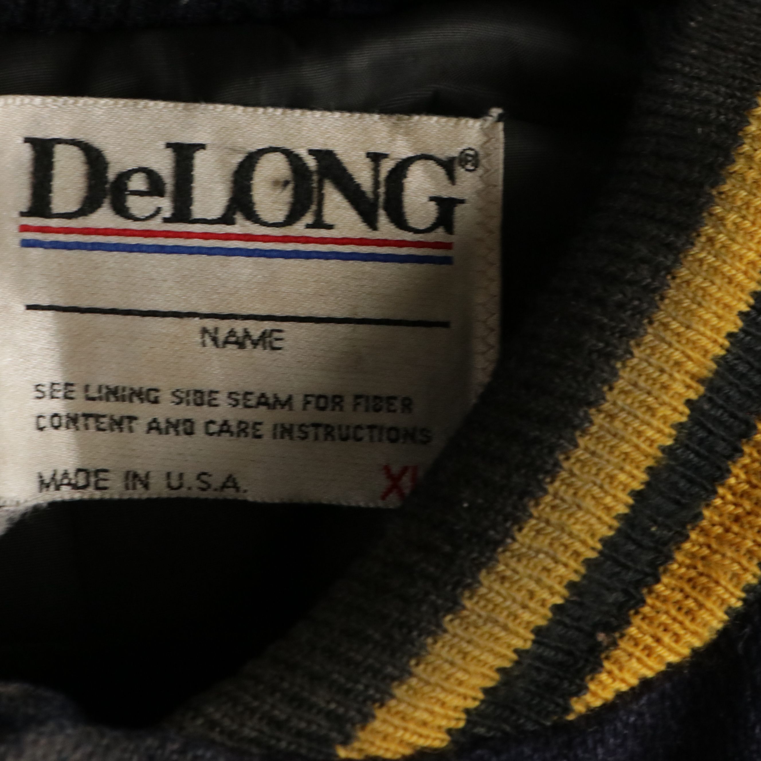 "Student For Bush" 1988 T-Shirt, DeLong Varsity Jacket, Other Embroidered Belt