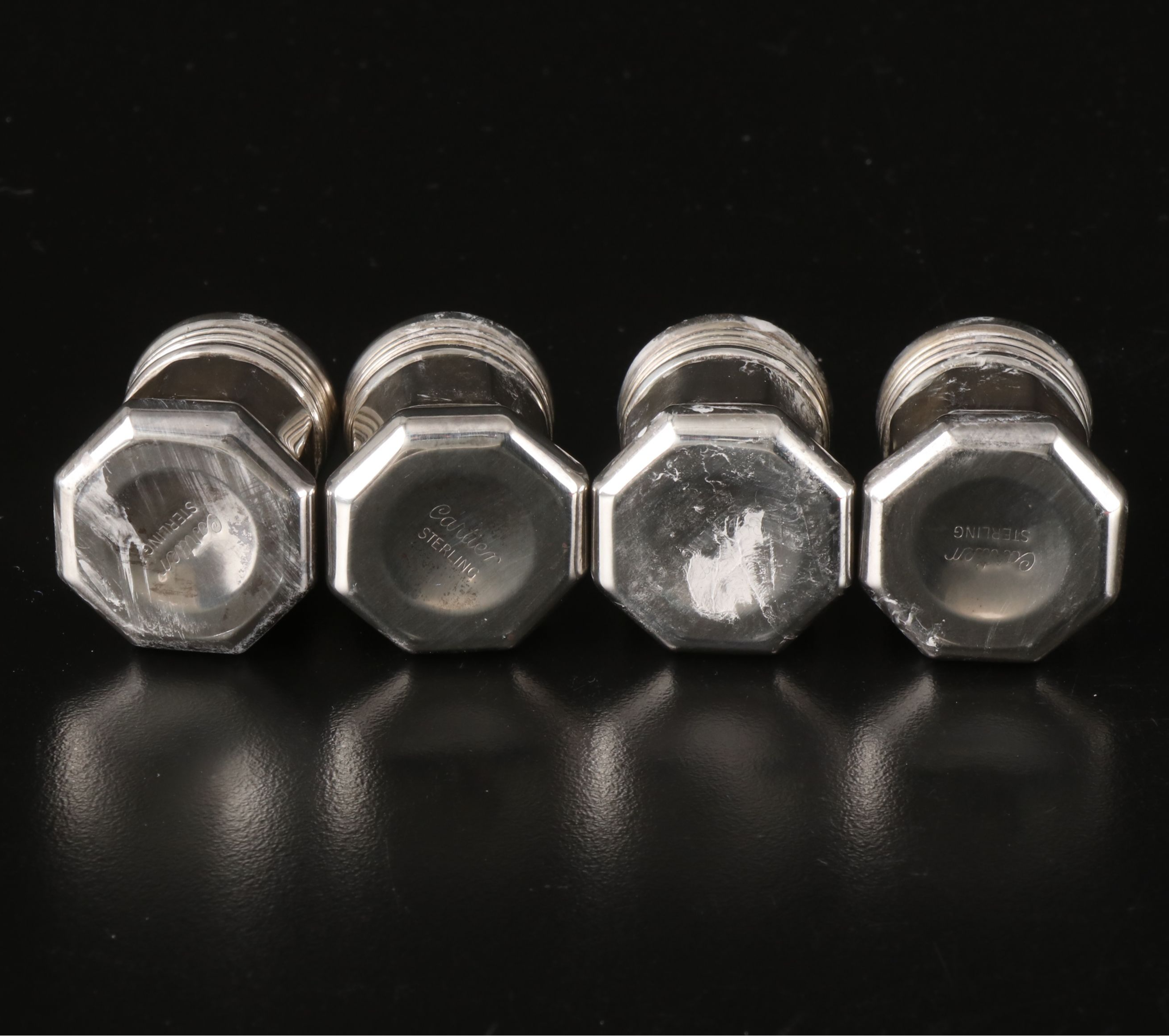 Cartier Sterling Silver Shakers
