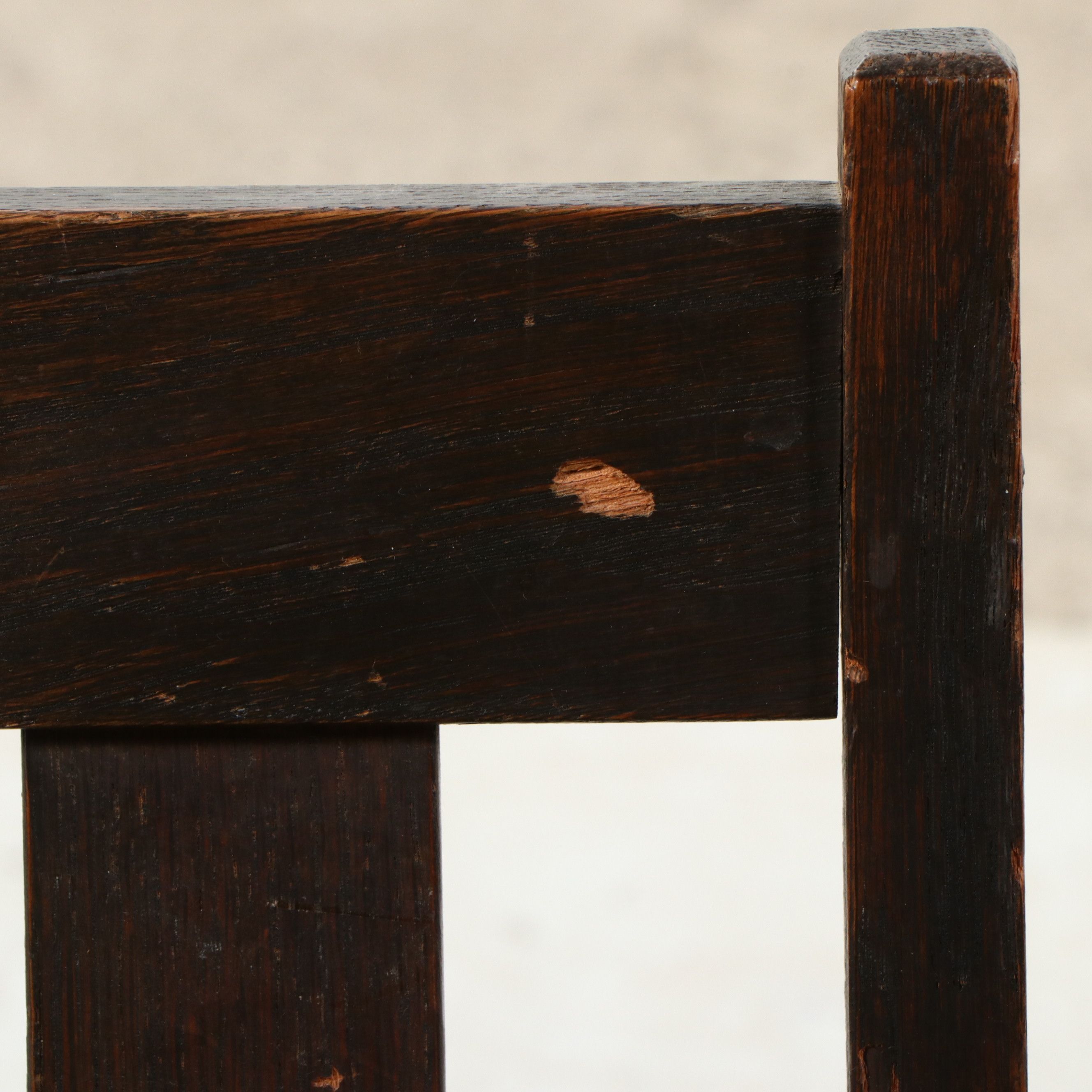 American Mission Style Child's Slatted Rocking Chair, Early 20th Century