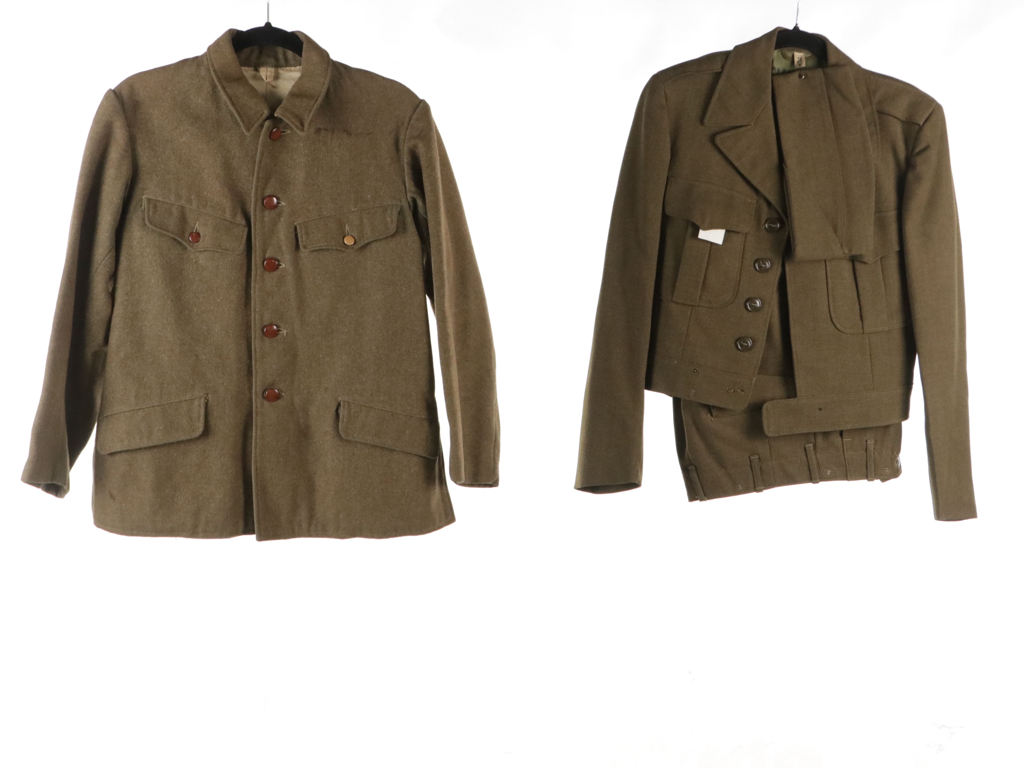 WWII/Korean War Era US Army and Imperial Japanese Army Wool Uniforms