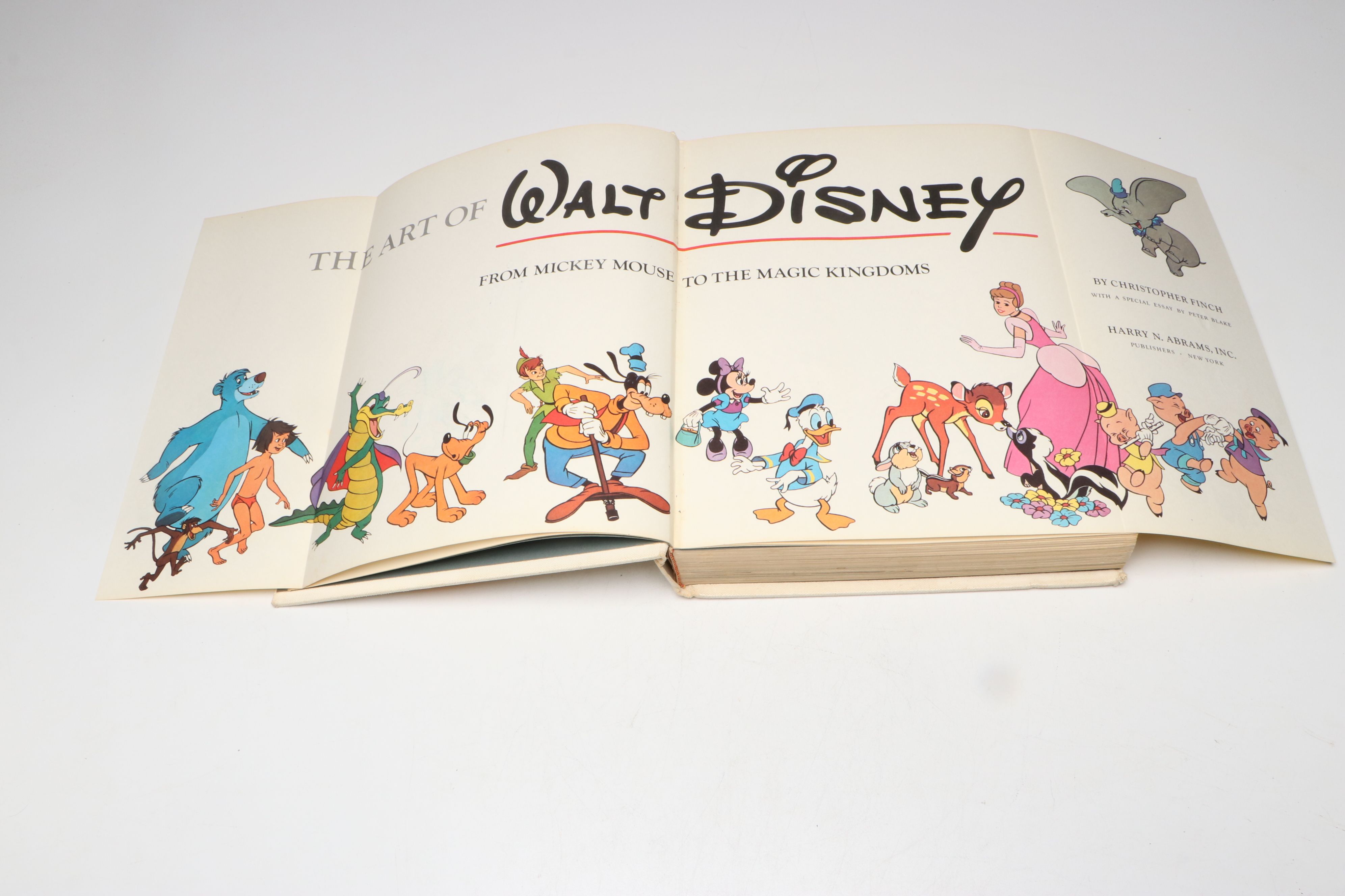 First Edition "The Art of Walt Disney" by Christopher Finch, 1973