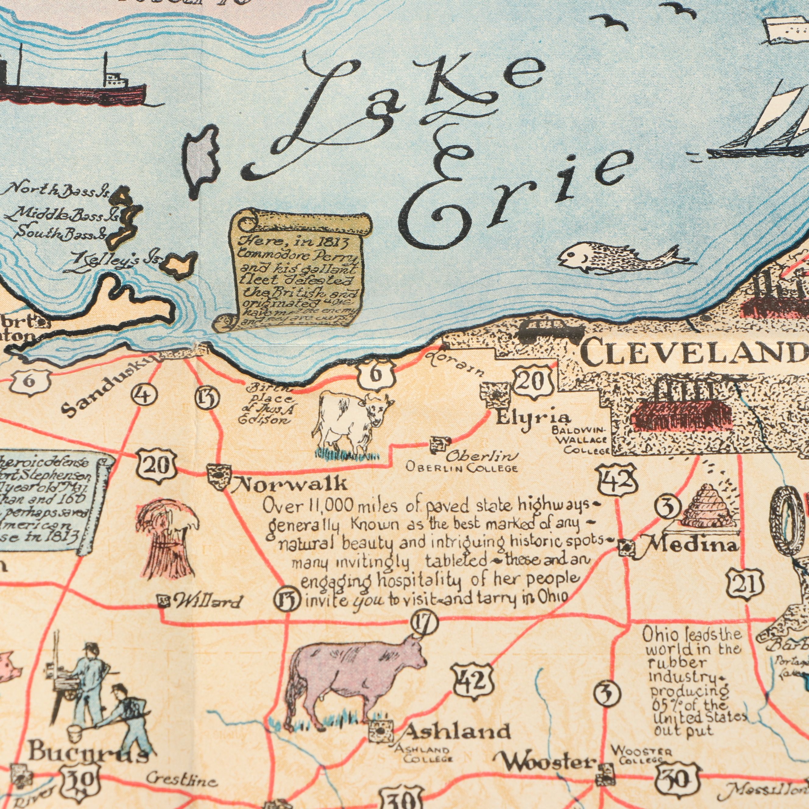 Theodore Roosevelt Antique Postcards, Map of Ohio, Other Political Collectibles