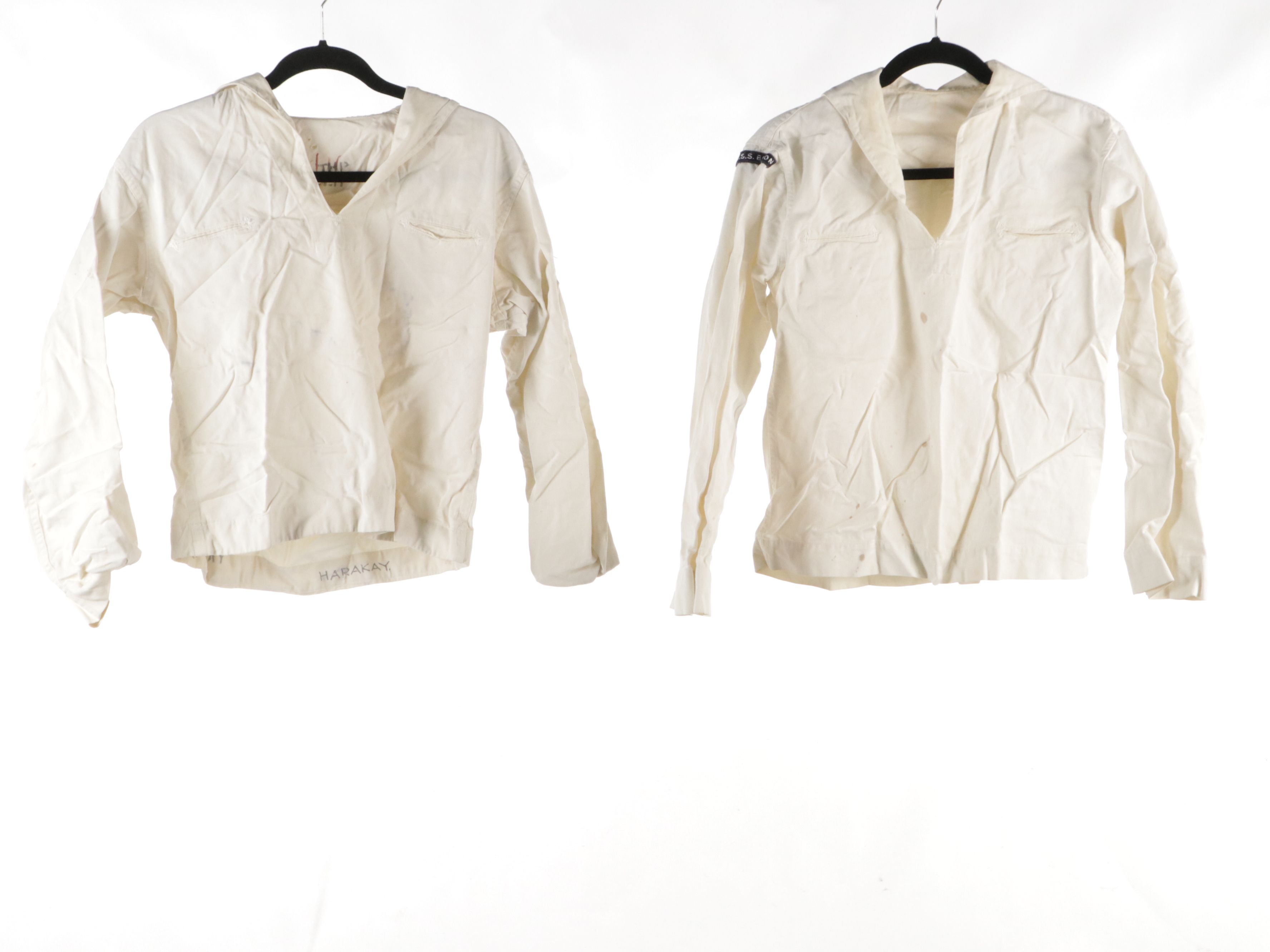 WWII Era USN White Undress Service Uniforms