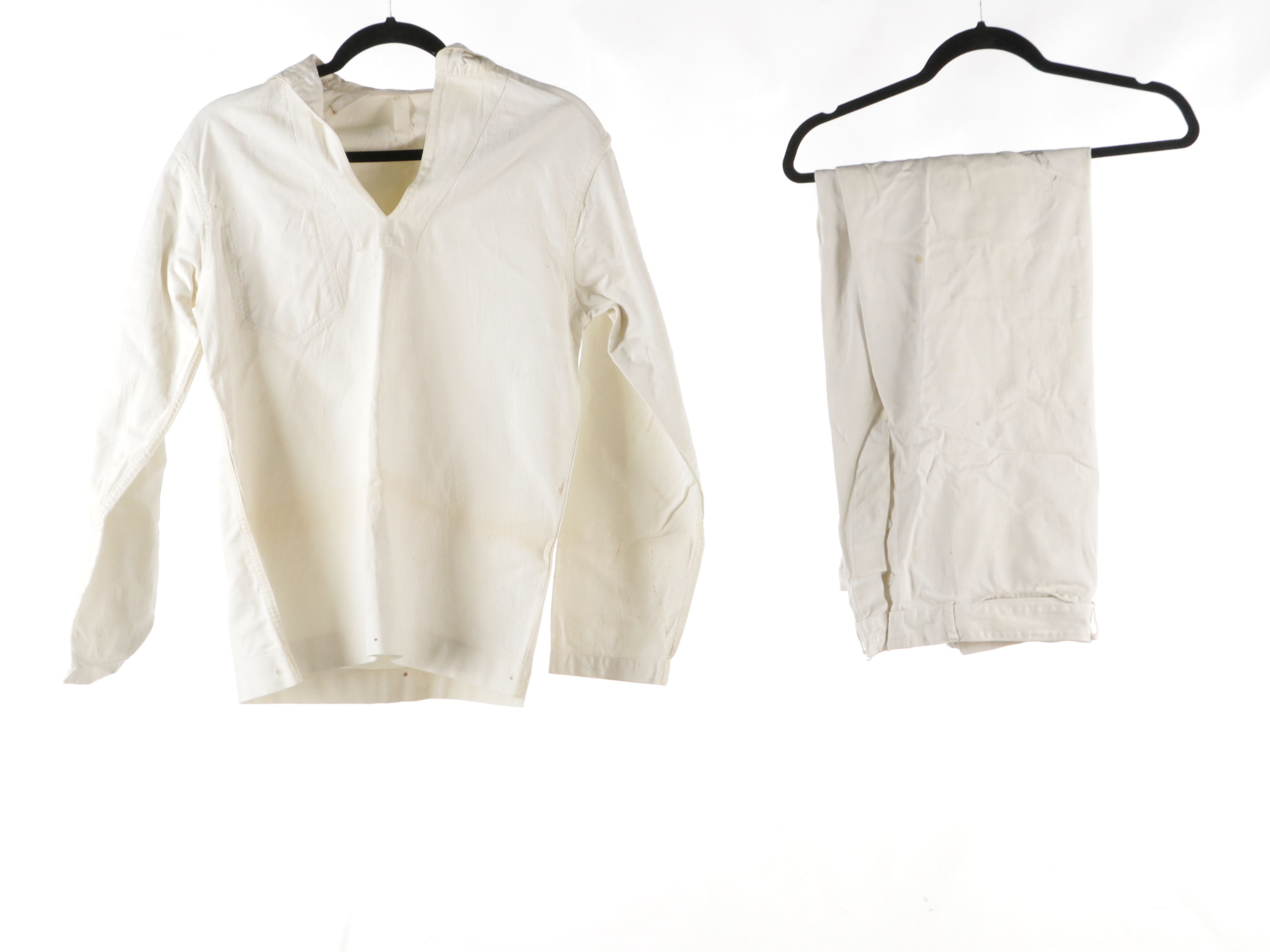 WWII Era USN White Undress Service Uniforms