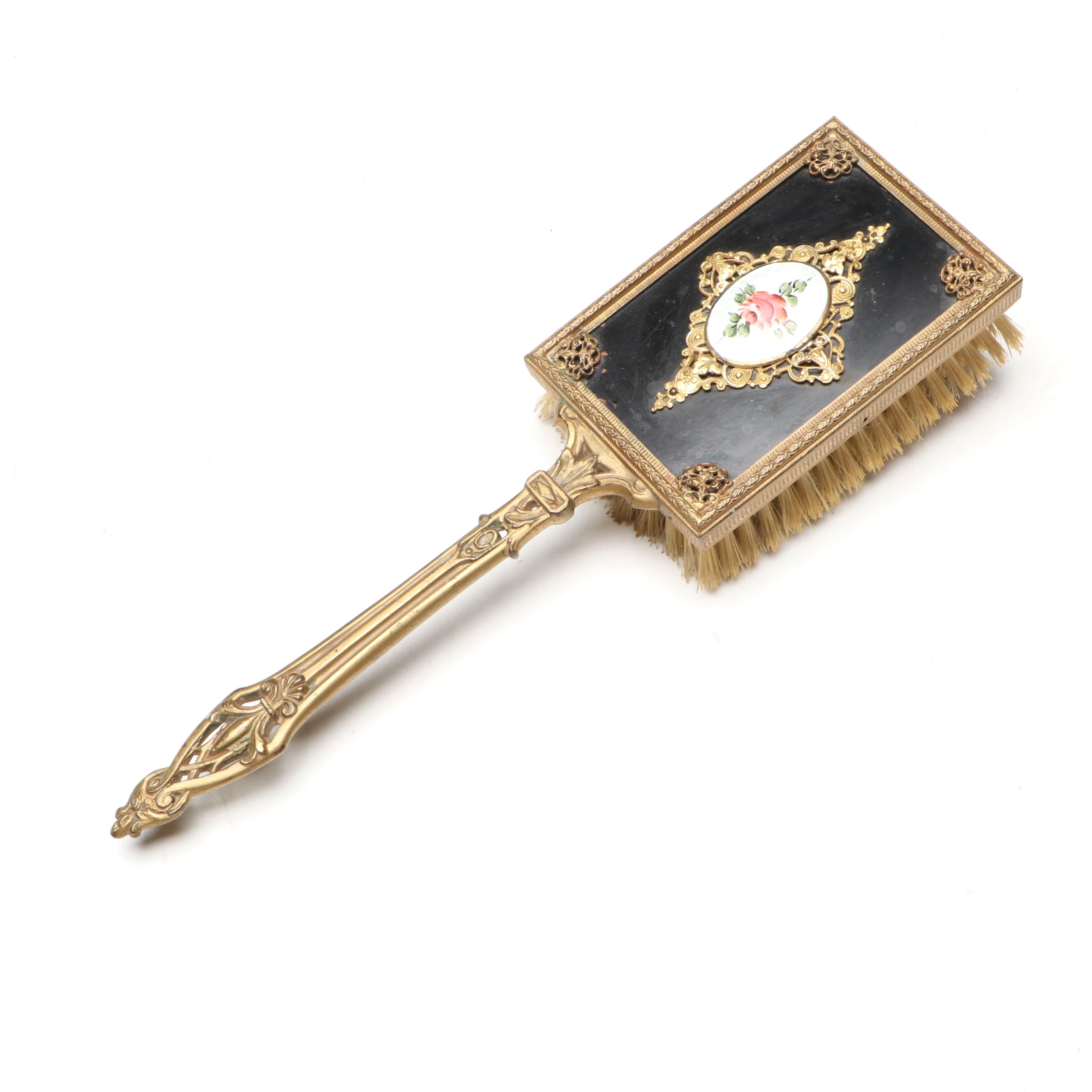 Apollo Floral Filigree Jewelry Box, and Ormolu Mount Glass Box