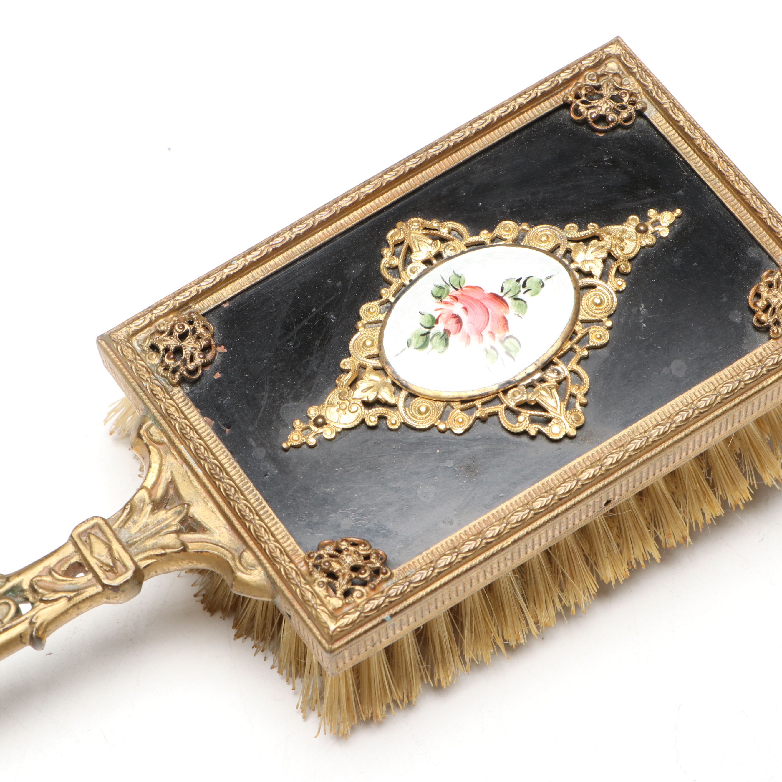 Apollo Floral Filigree Jewelry Box, and Ormolu Mount Glass Box