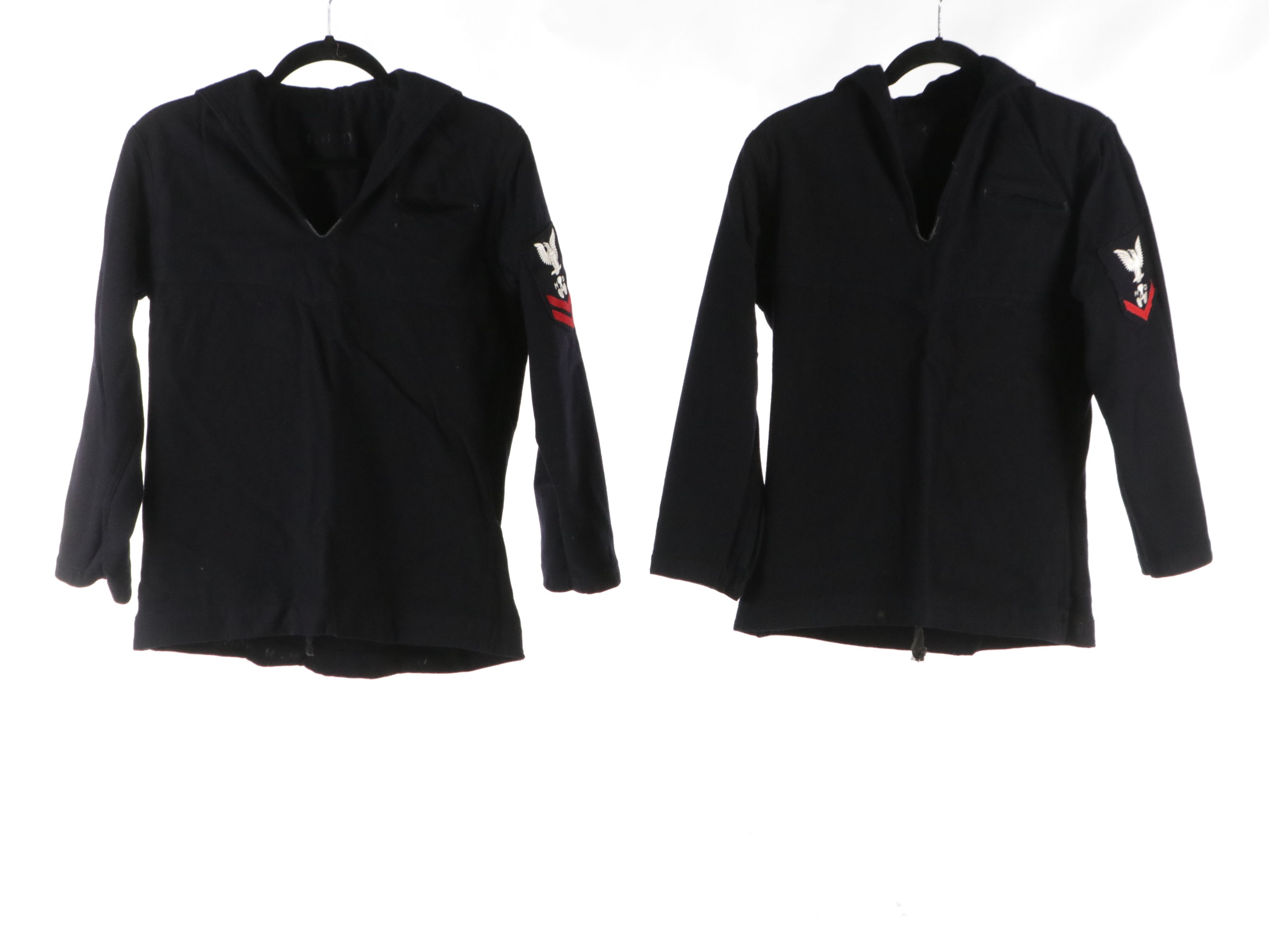 WWII Era USN Dress and Undress Blue Service Uniforms