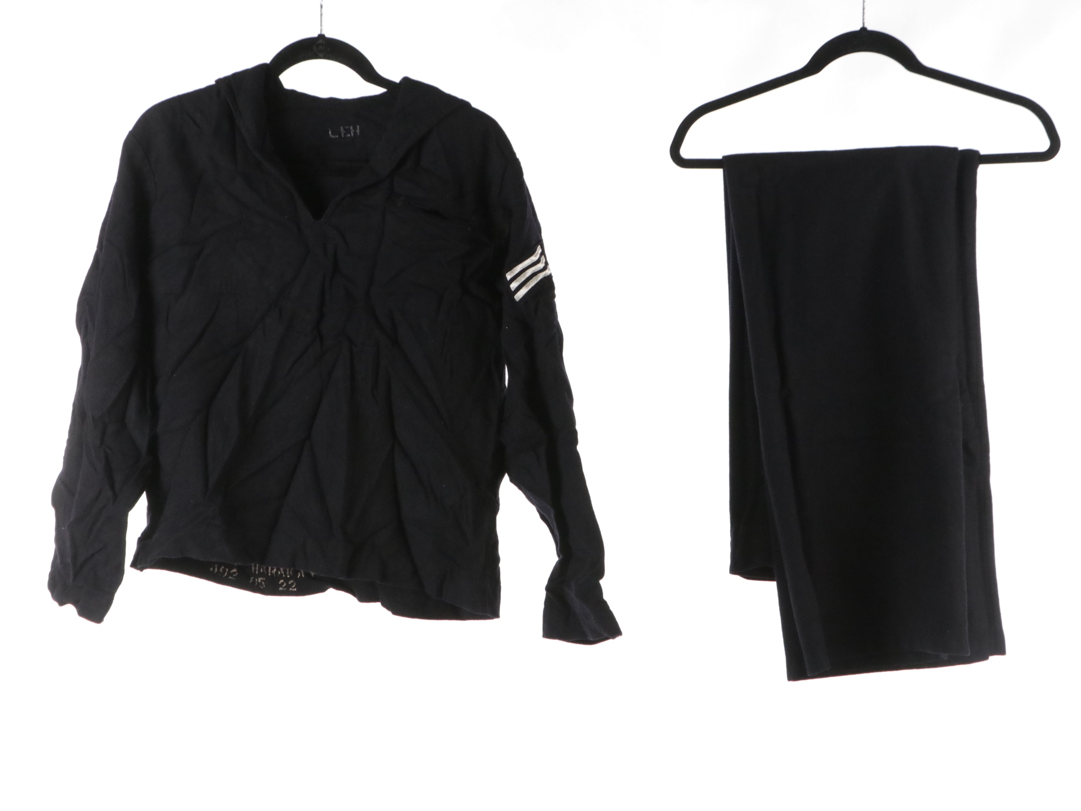 WWII Era USN Dress and Undress Blue Service Uniforms