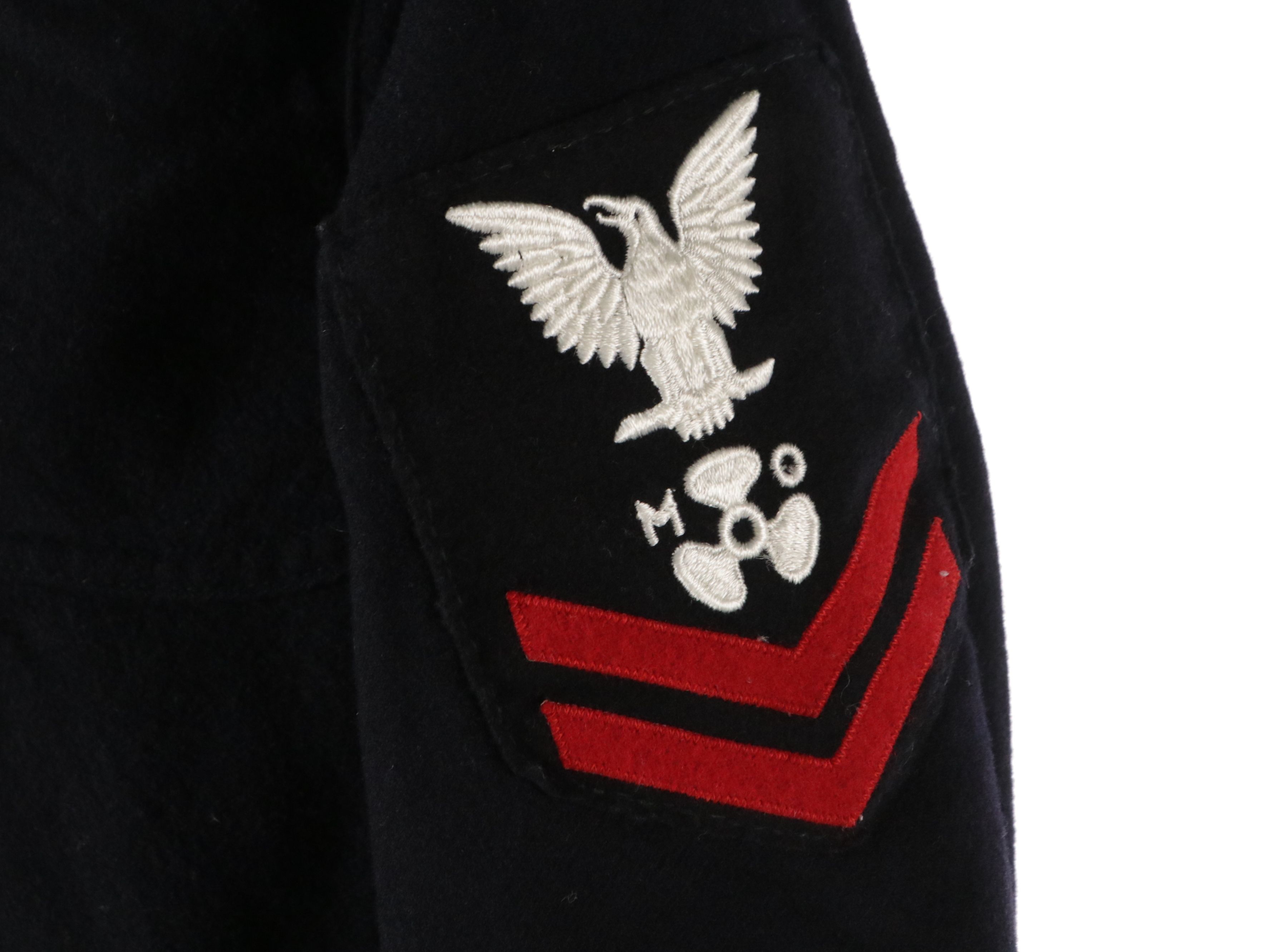 WWII Era USN Dress and Undress Blue Service Uniforms