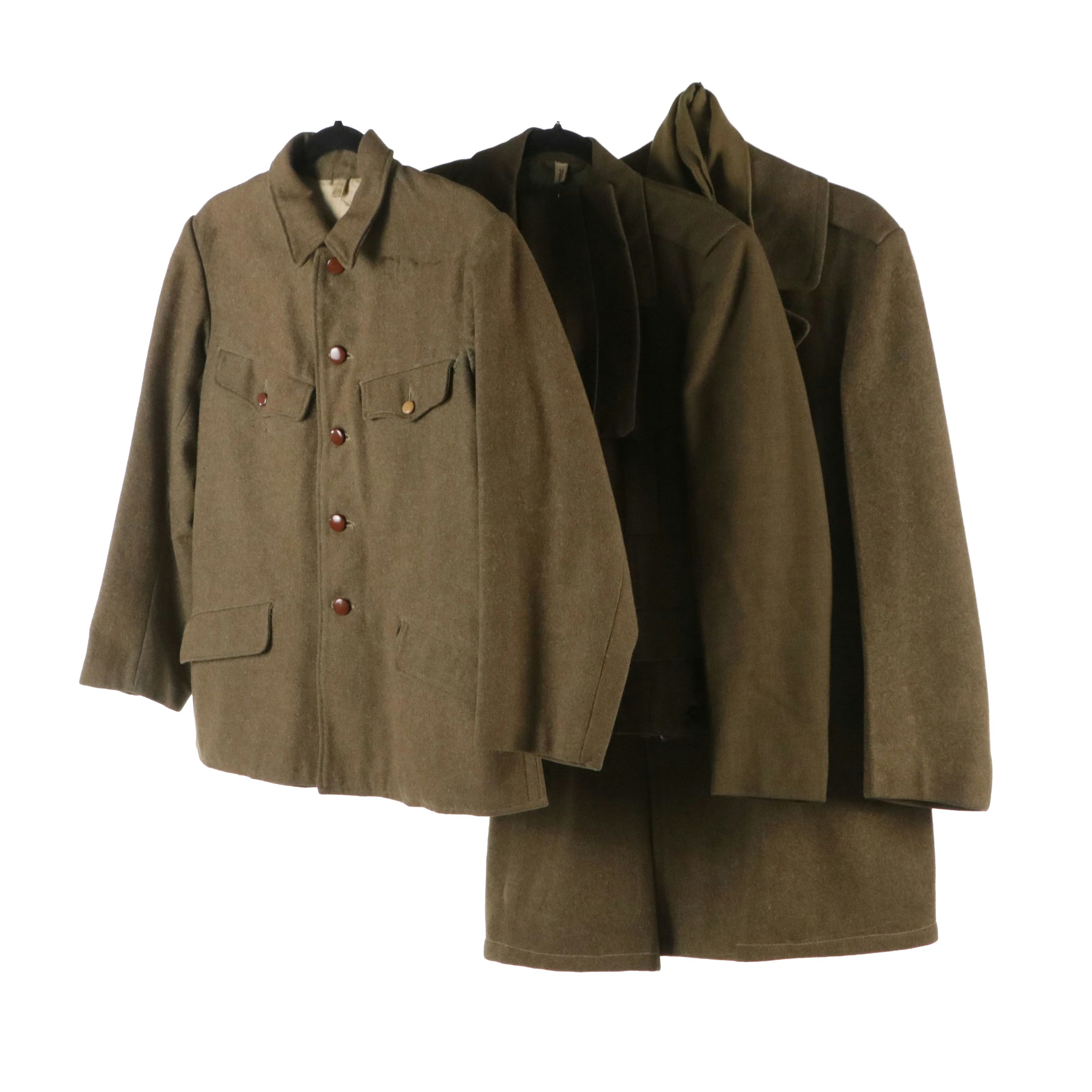 WWII/Korean War Era US Army and Imperial Japanese Army Wool Uniforms