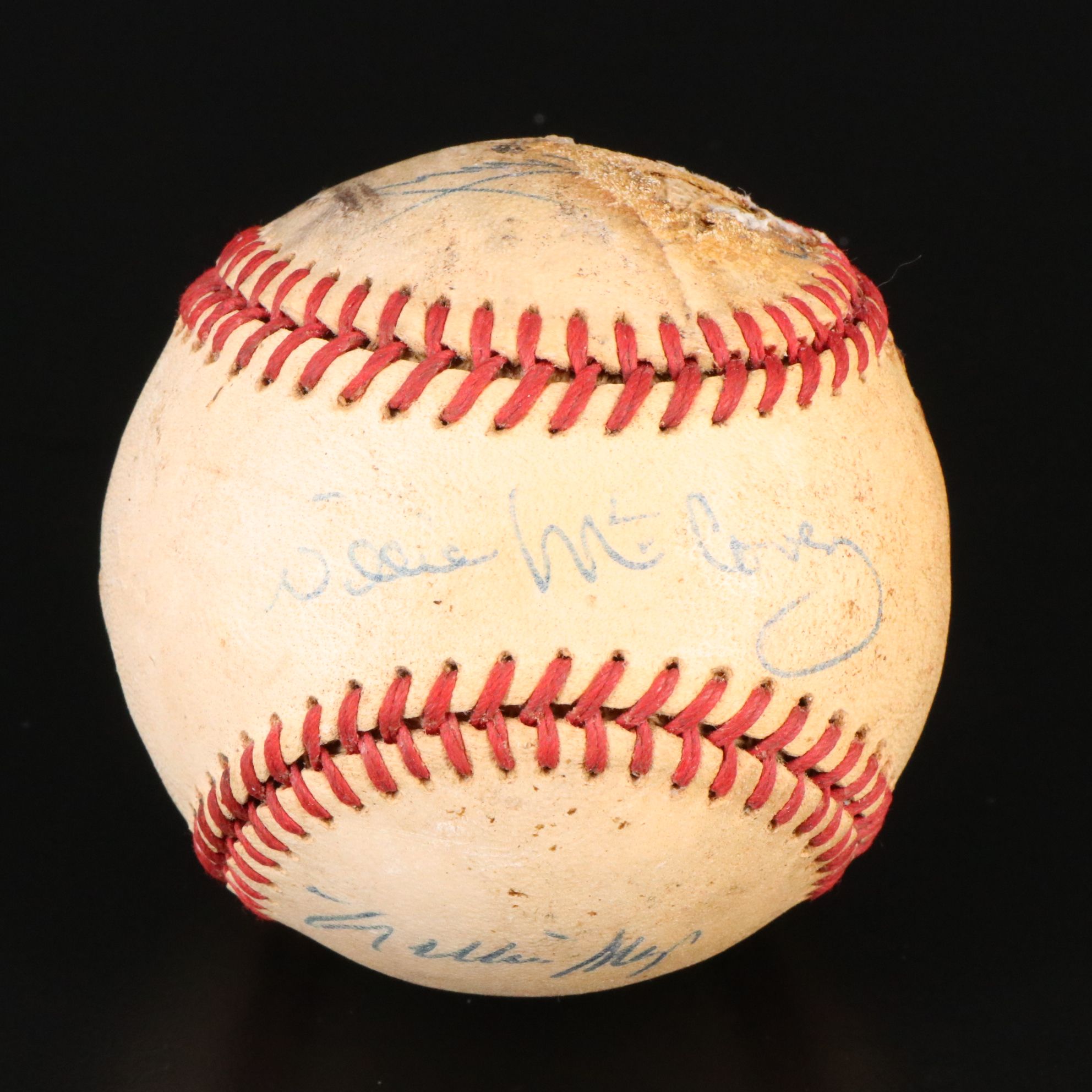 1962 San Francisco Giants Team Signed Baseball with Willie Mays & Willie McCovey