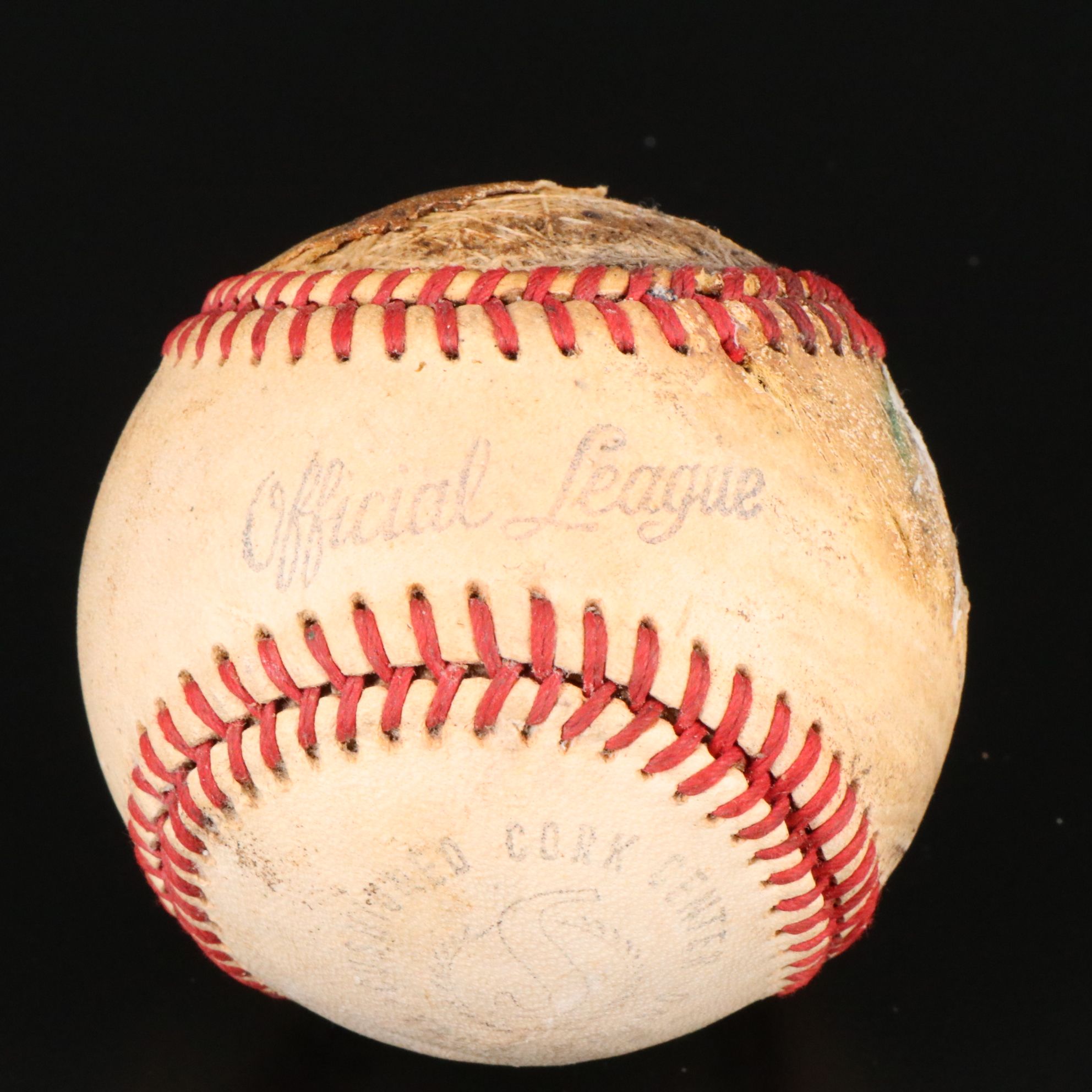 1962 San Francisco Giants Team Signed Baseball with Willie Mays & Willie McCovey
