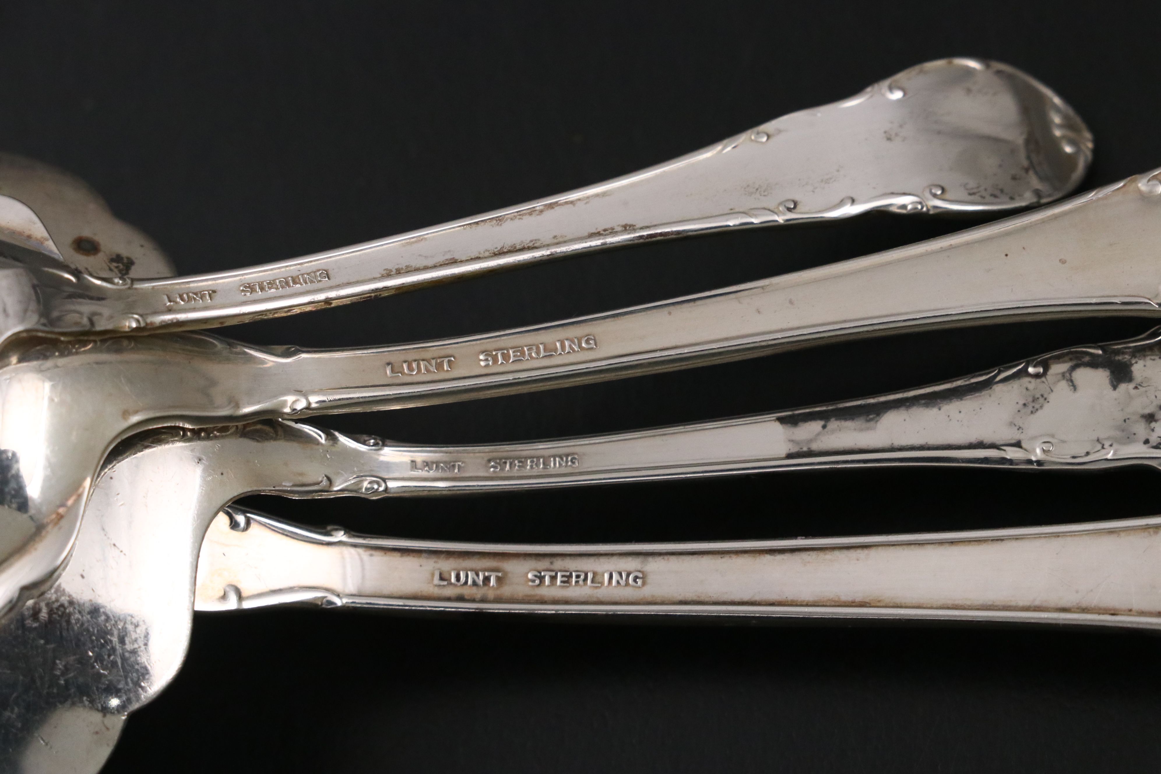 Lunt "Modern Victorian" Sterling Silver Flatware
