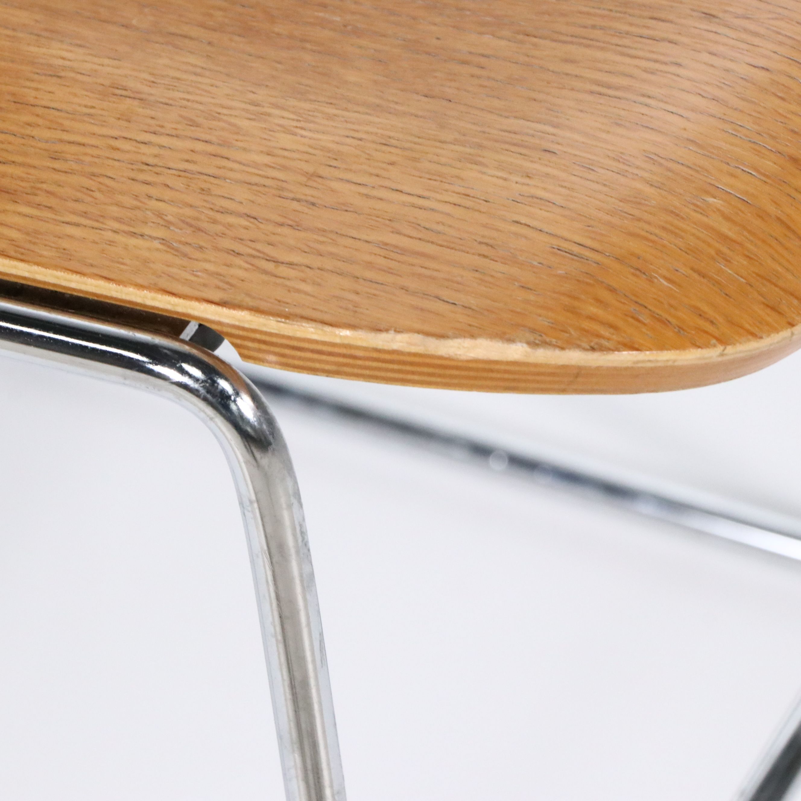 Thomas Tolleson for Krueger "Matrix" Plywood Stacking Chair, Late 1960s–1970s